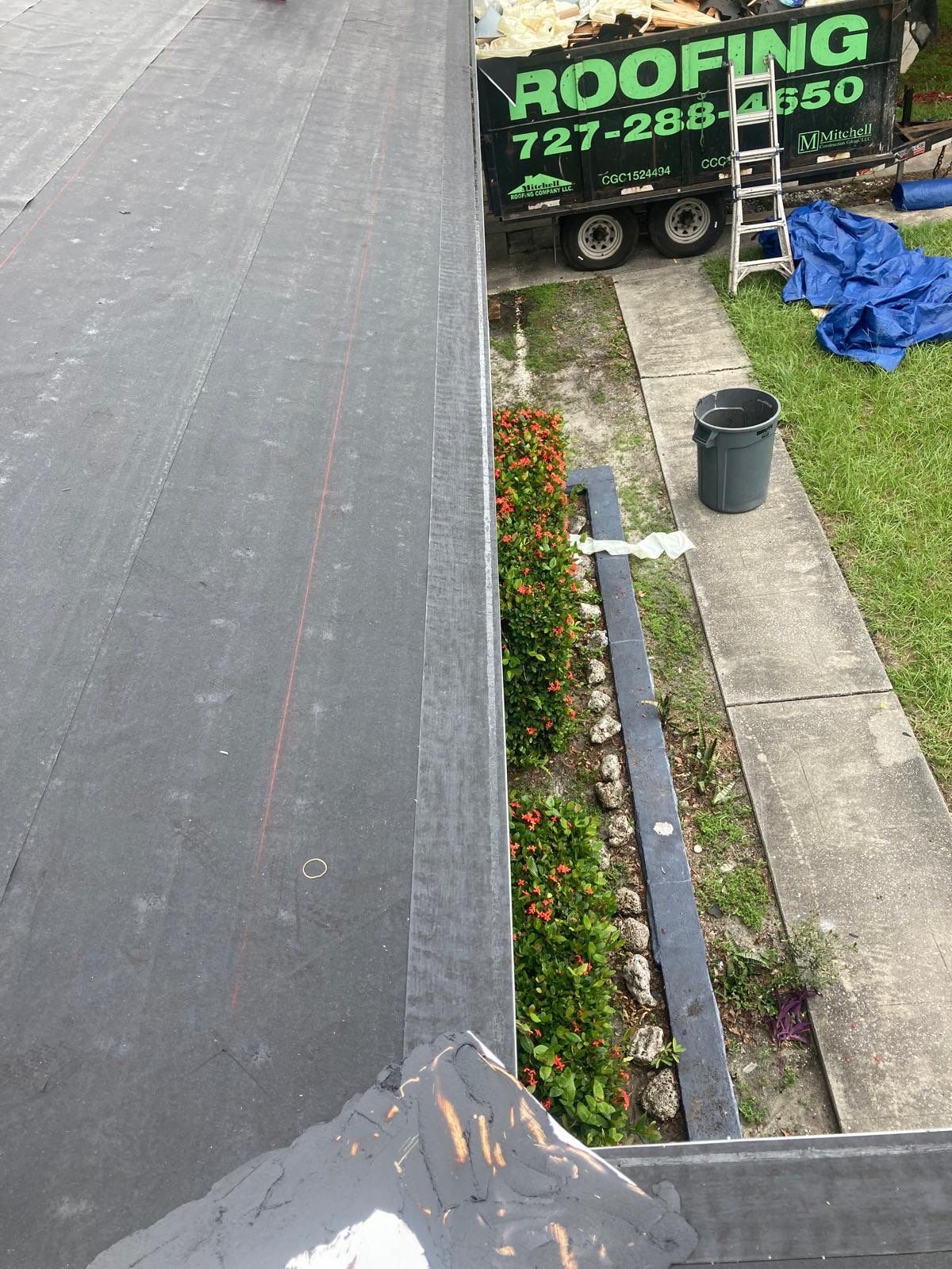 Project in Clearwater 33765 by Mitchell Roofing Company LLC 