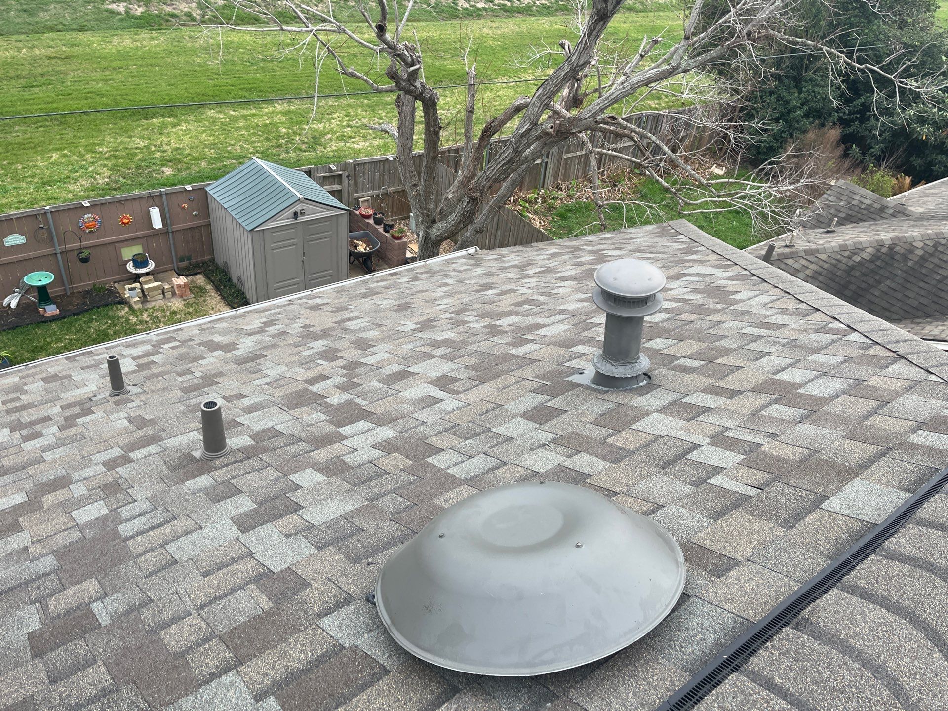 Residential Roofing Installation using Owen's Corning Duration (Lifetime) Shingles by Roof Repair Company