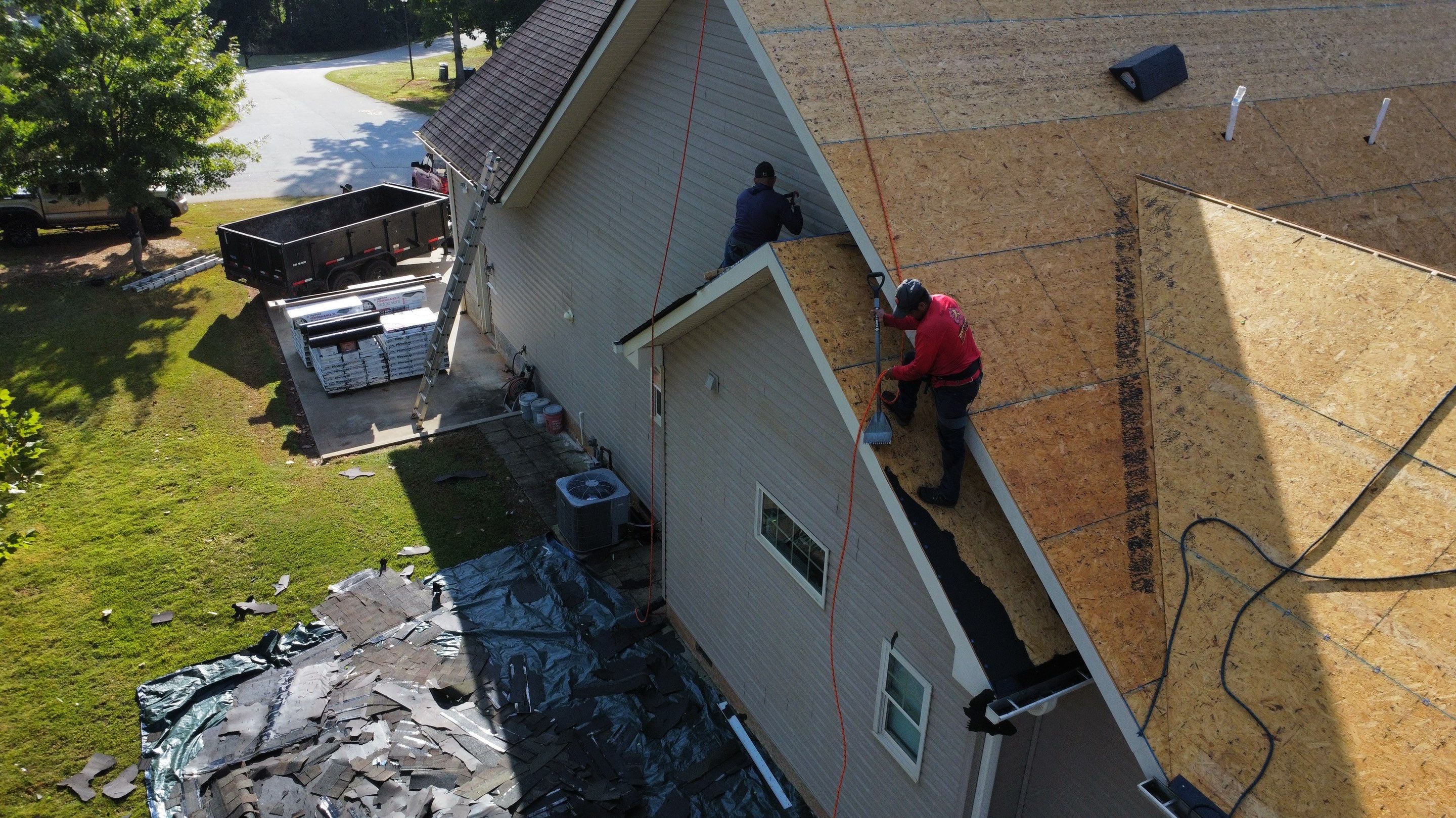 Insurance Covered Full Replacement with Atlas 25 Year Labor & 50 Year Manufacture Warranty by Roofsters