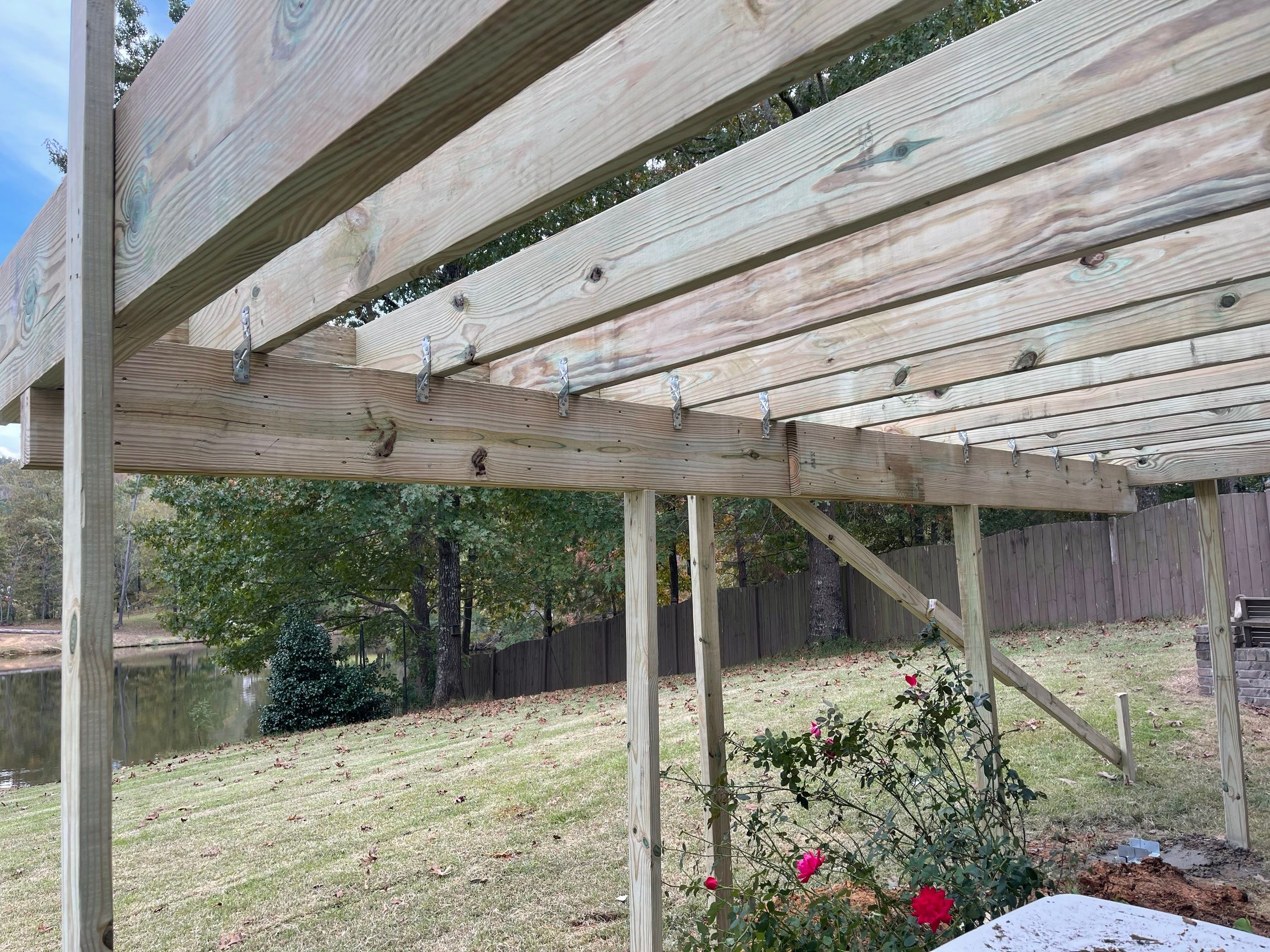 Timber Lake - Deck / Screened Porch by Pillar and Pine