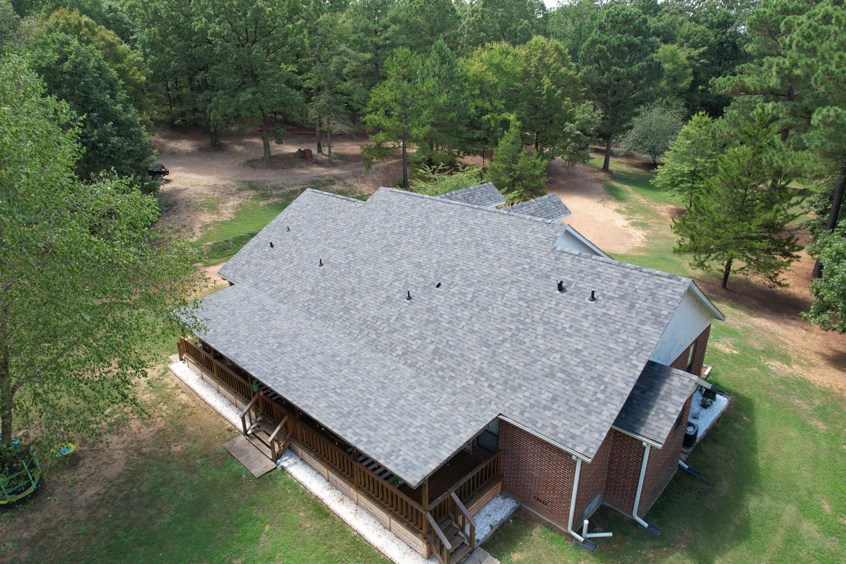 Residential Roofing Installation using Malarkey Architectural Highlander NEX by Hostetler Roofing
