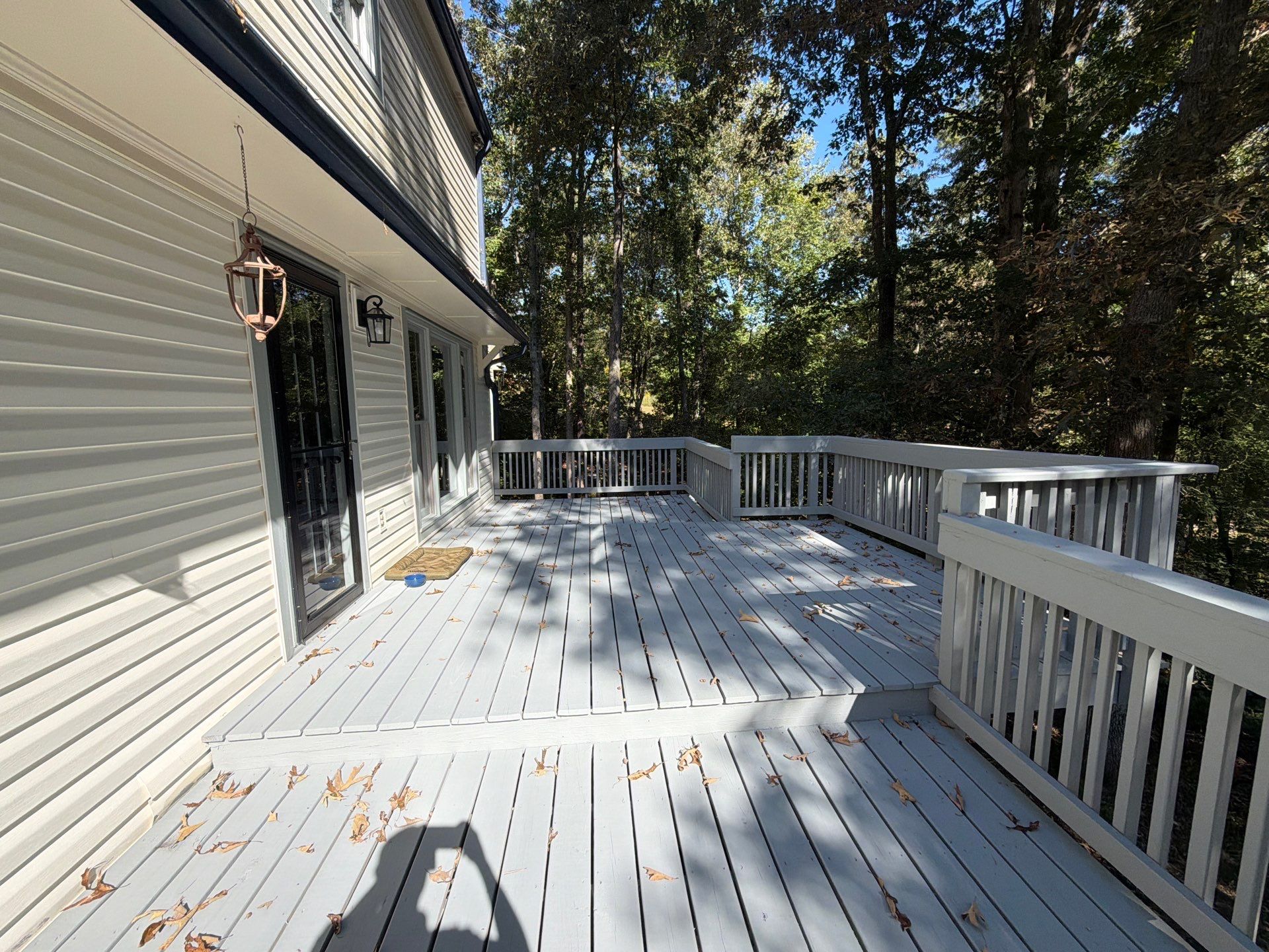 Multi-Level Deck Restoration and Staining Project in Canton, Georgia by Swift Home Renovations 