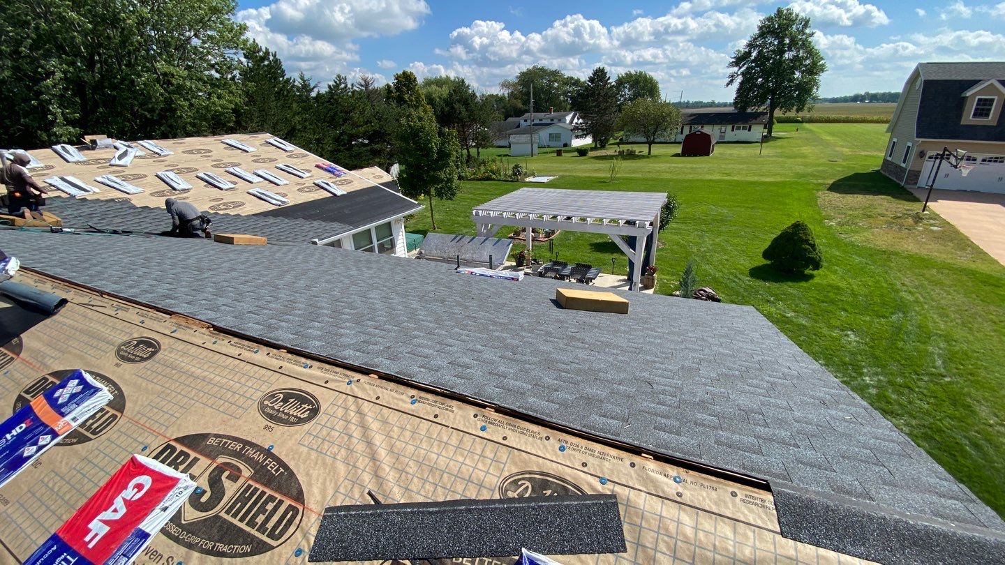 Residential Roofing Installation using GAF Timberline HDZ Pewter Gray by Nitro Roofing and Construction