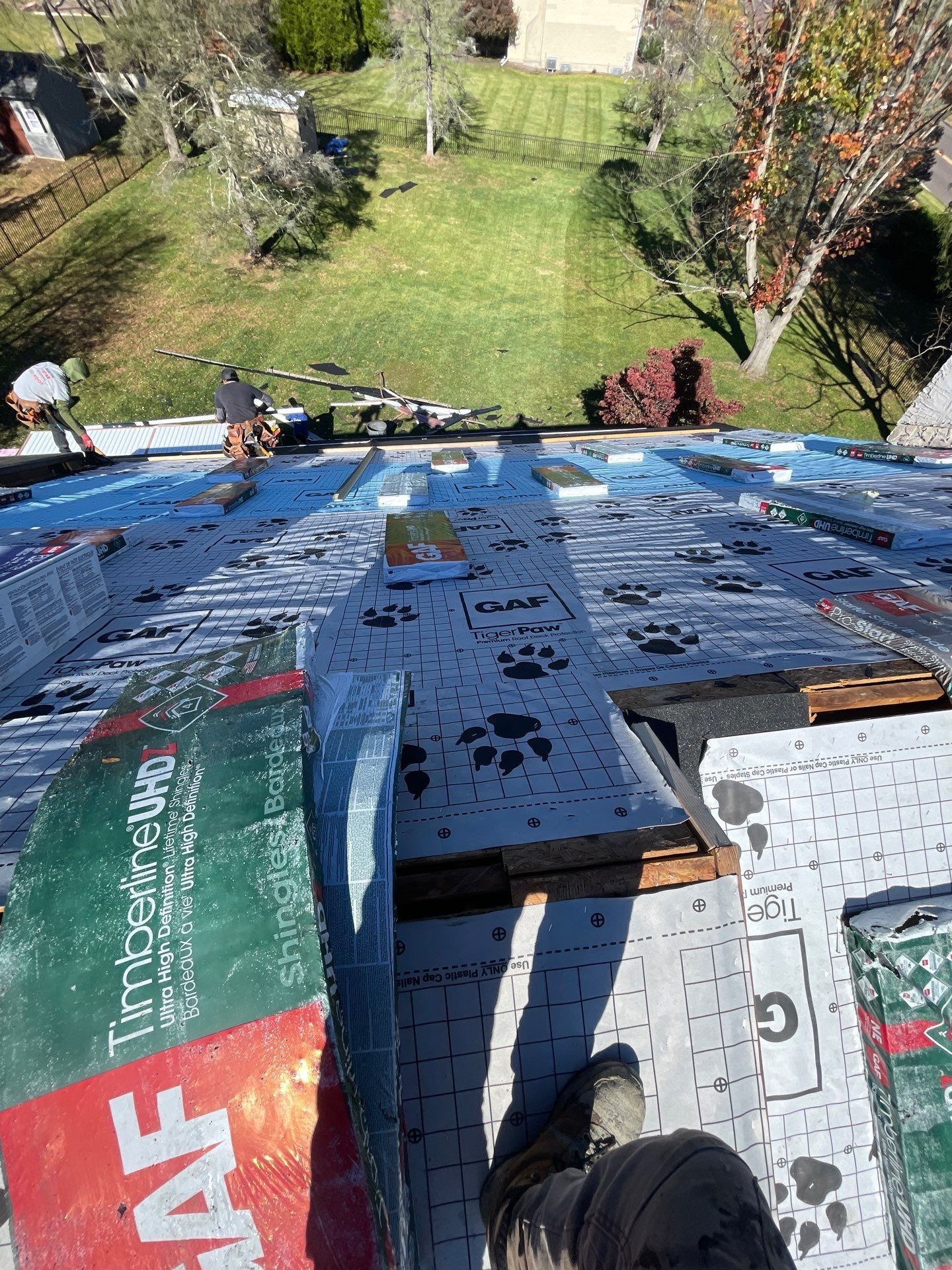 Full Exterior Renovation with GAF Roofing System in North Wales by North Star Roofing