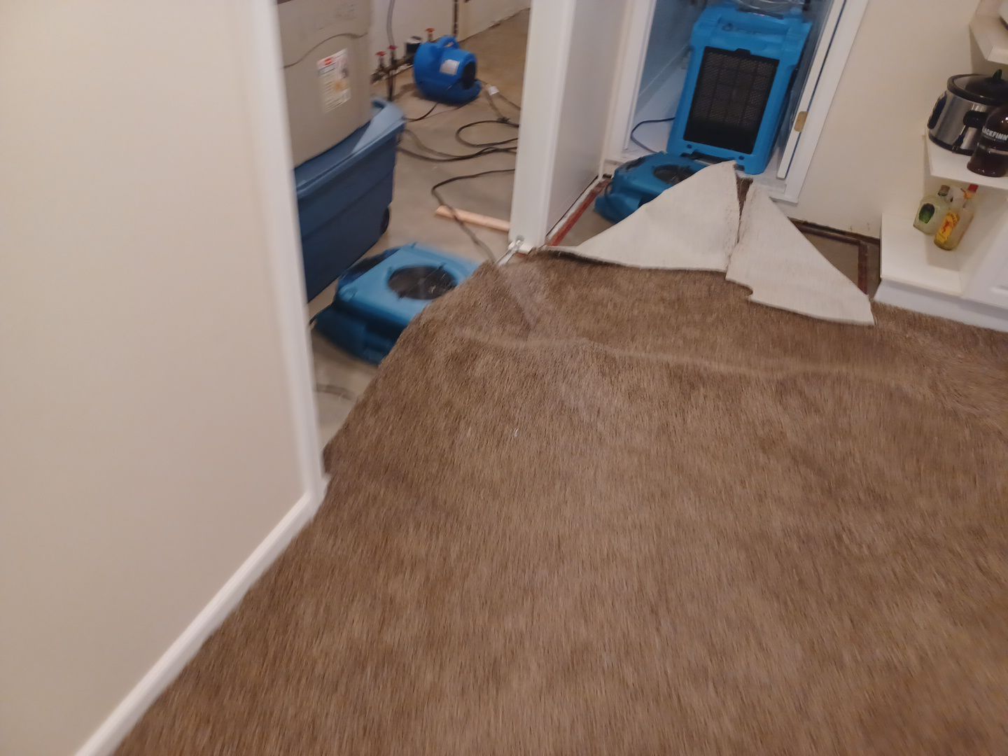 Project in Chesterfield by EzDry Water Mitigation & Property Restoration