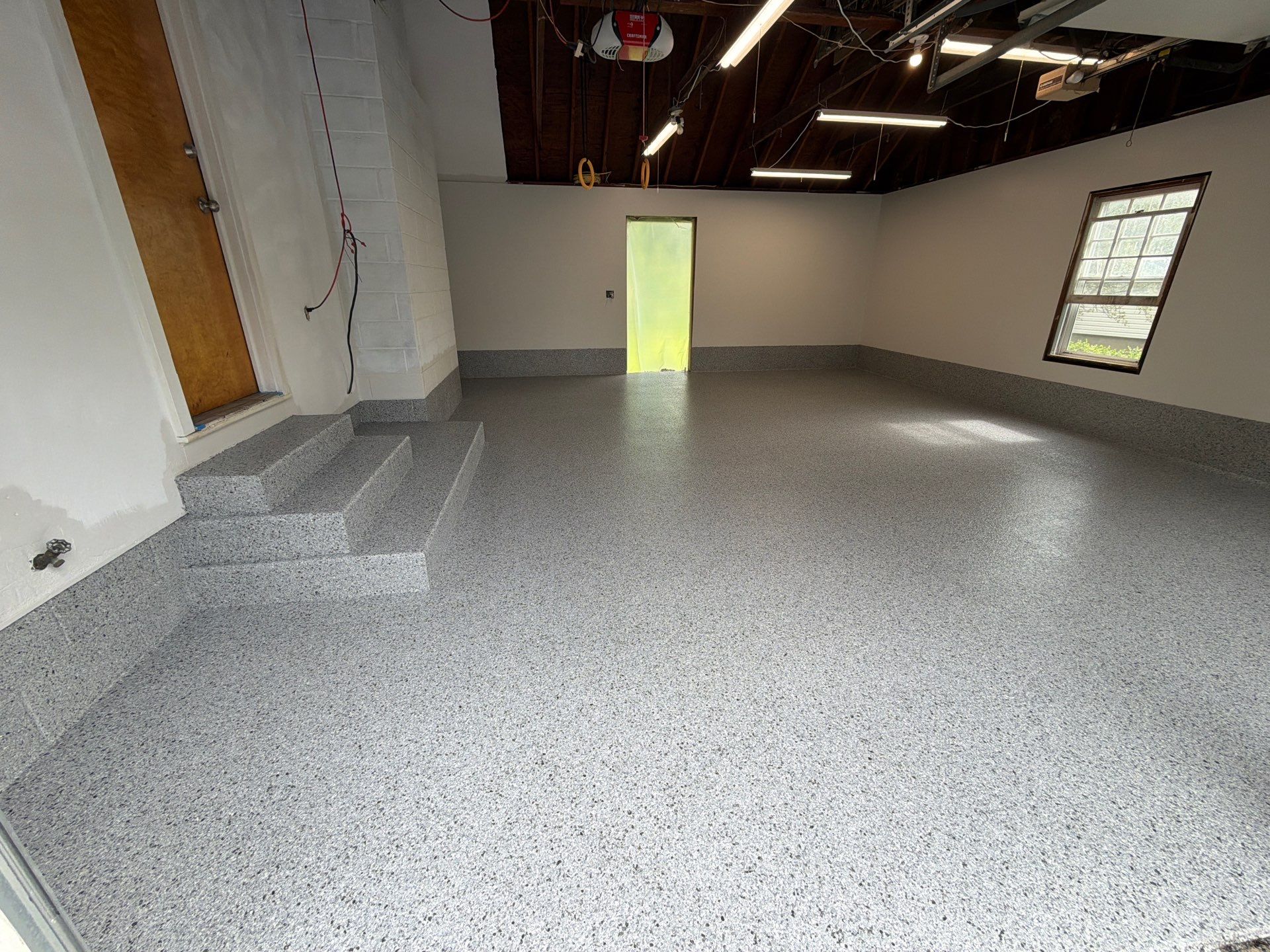 Vintage Silverado Garage Coating by NG Masonry & Construction LLC