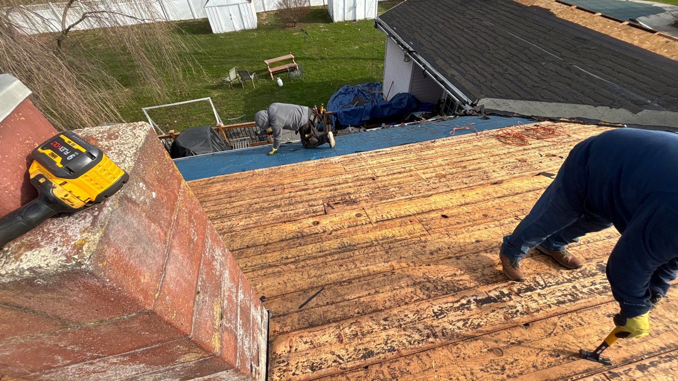 Roof Replacement using CertainTeed Landmark Pewter by 180 Contractors