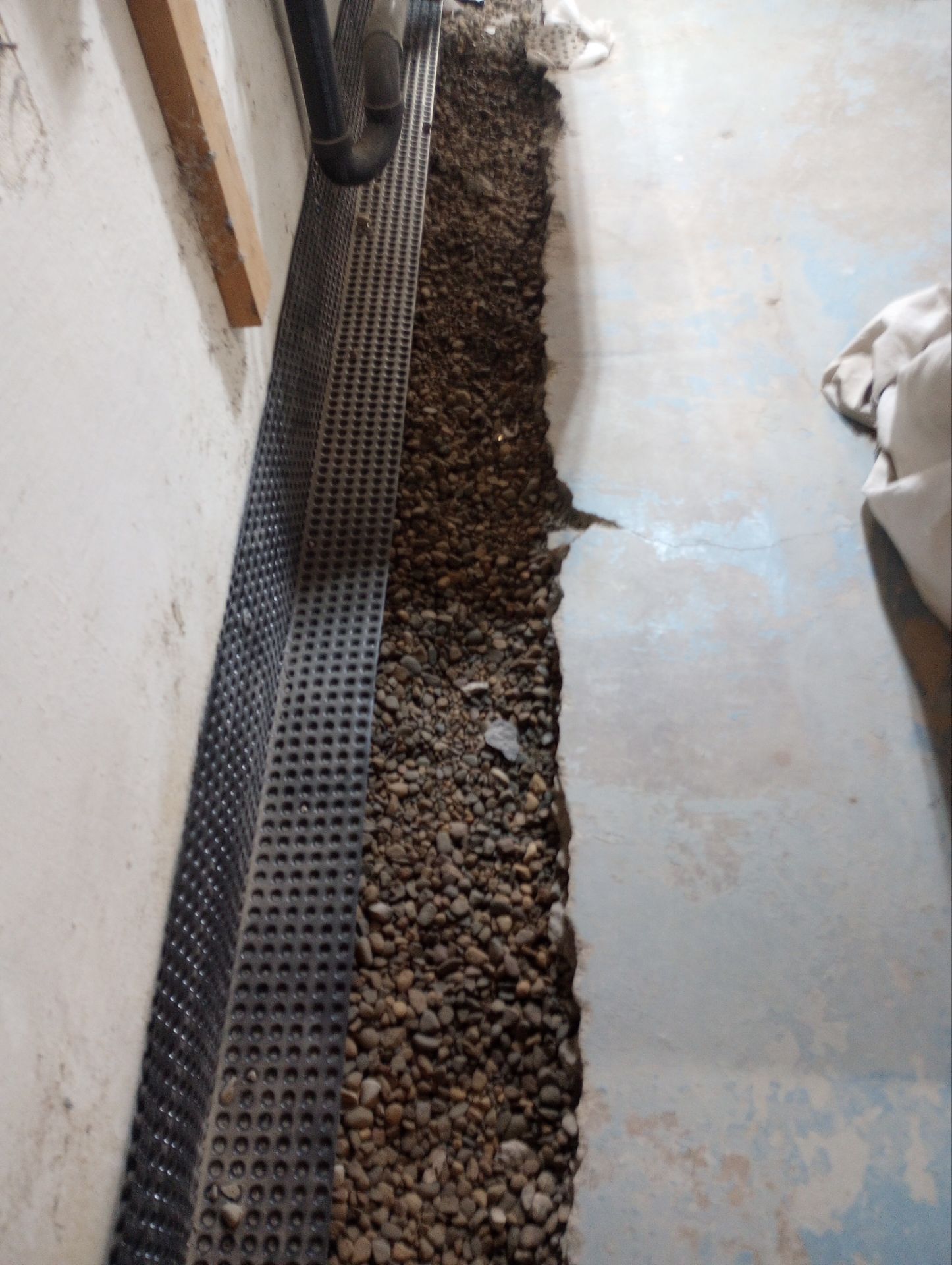 Golden Valley Drain Tile by Waterproofing Northeast