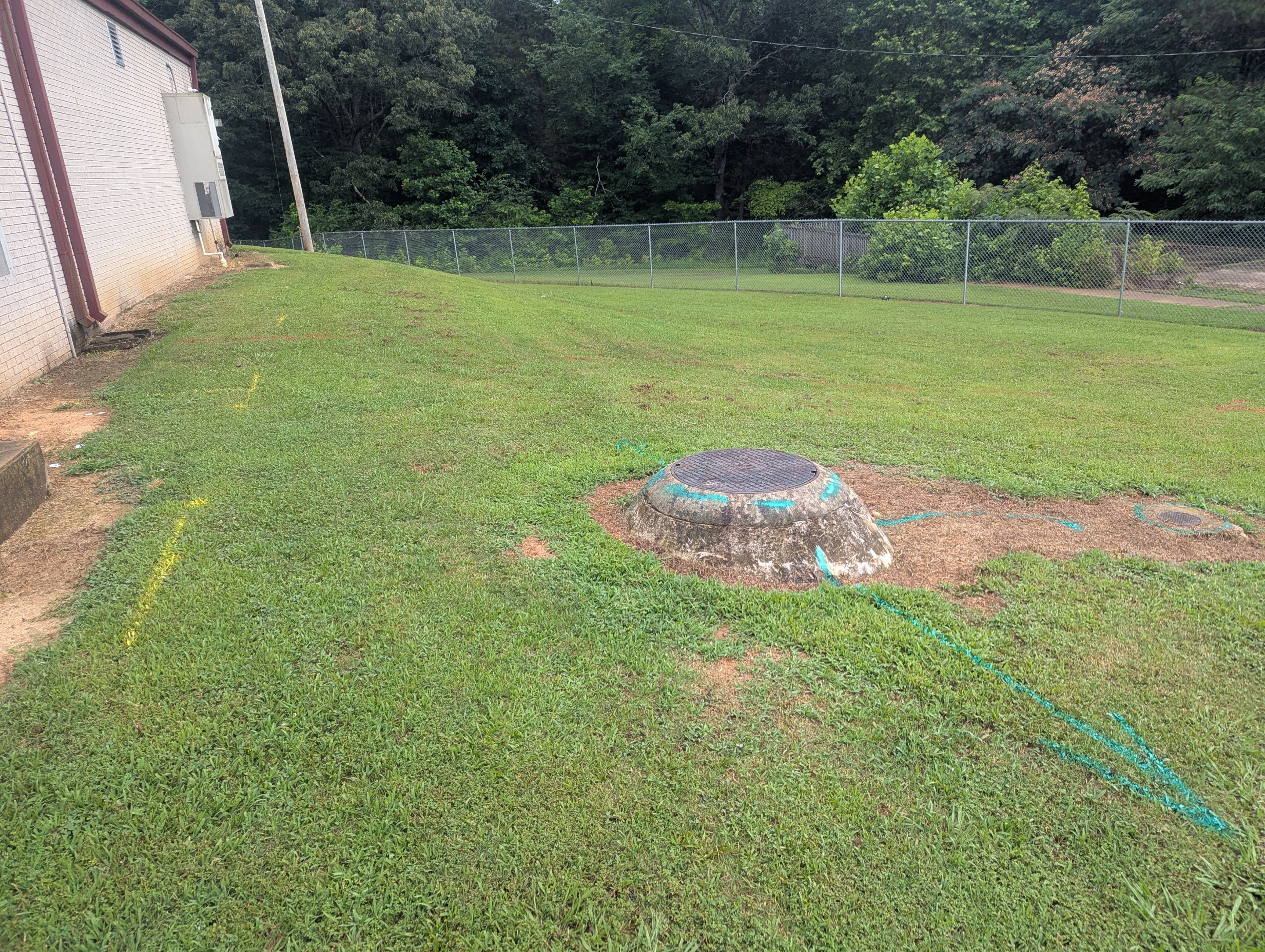 Utility Locate and GPR (School Project) by Alsip Locating Service, LLC