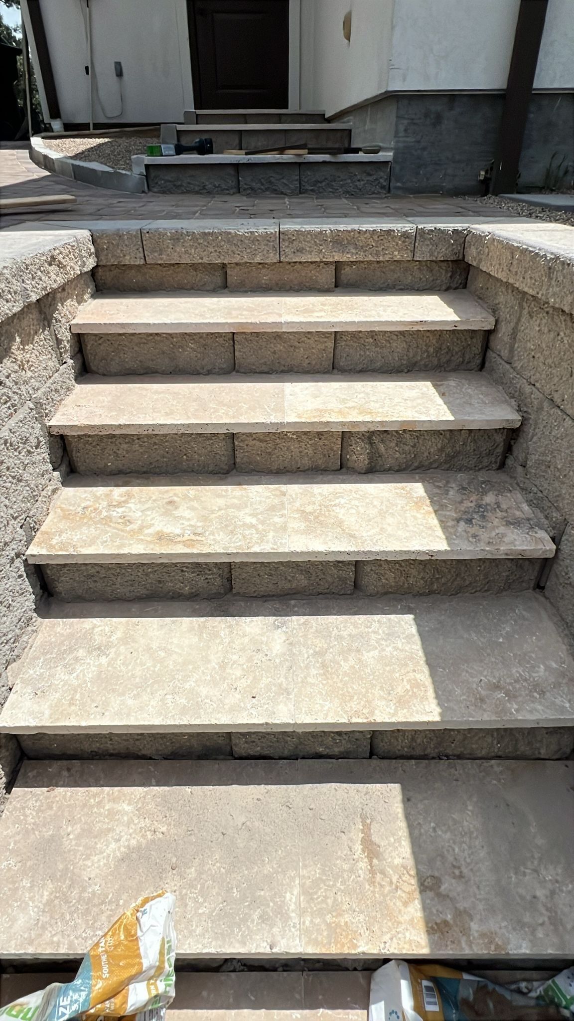 🏡 Duane’s Complete Retainer Wall & Hardscape Walkway by Texas Urban Elements