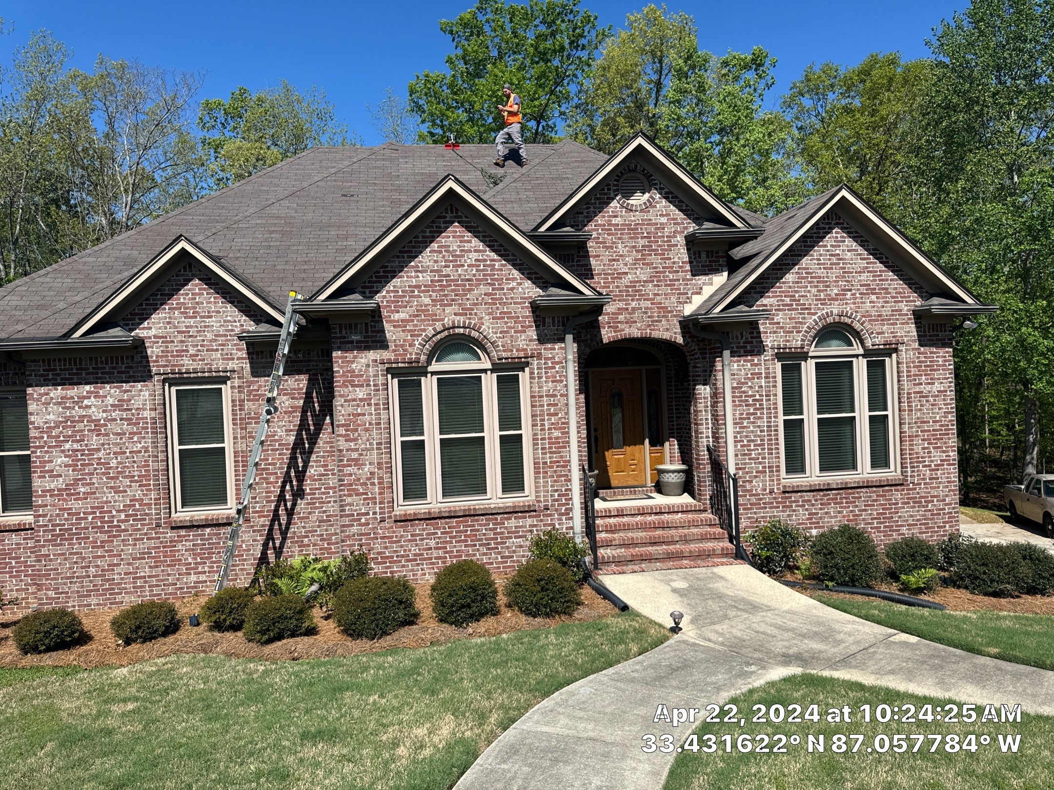 Residential Roof Replacement using GAF HDZ - Barkwood by Elite Roofing LLC