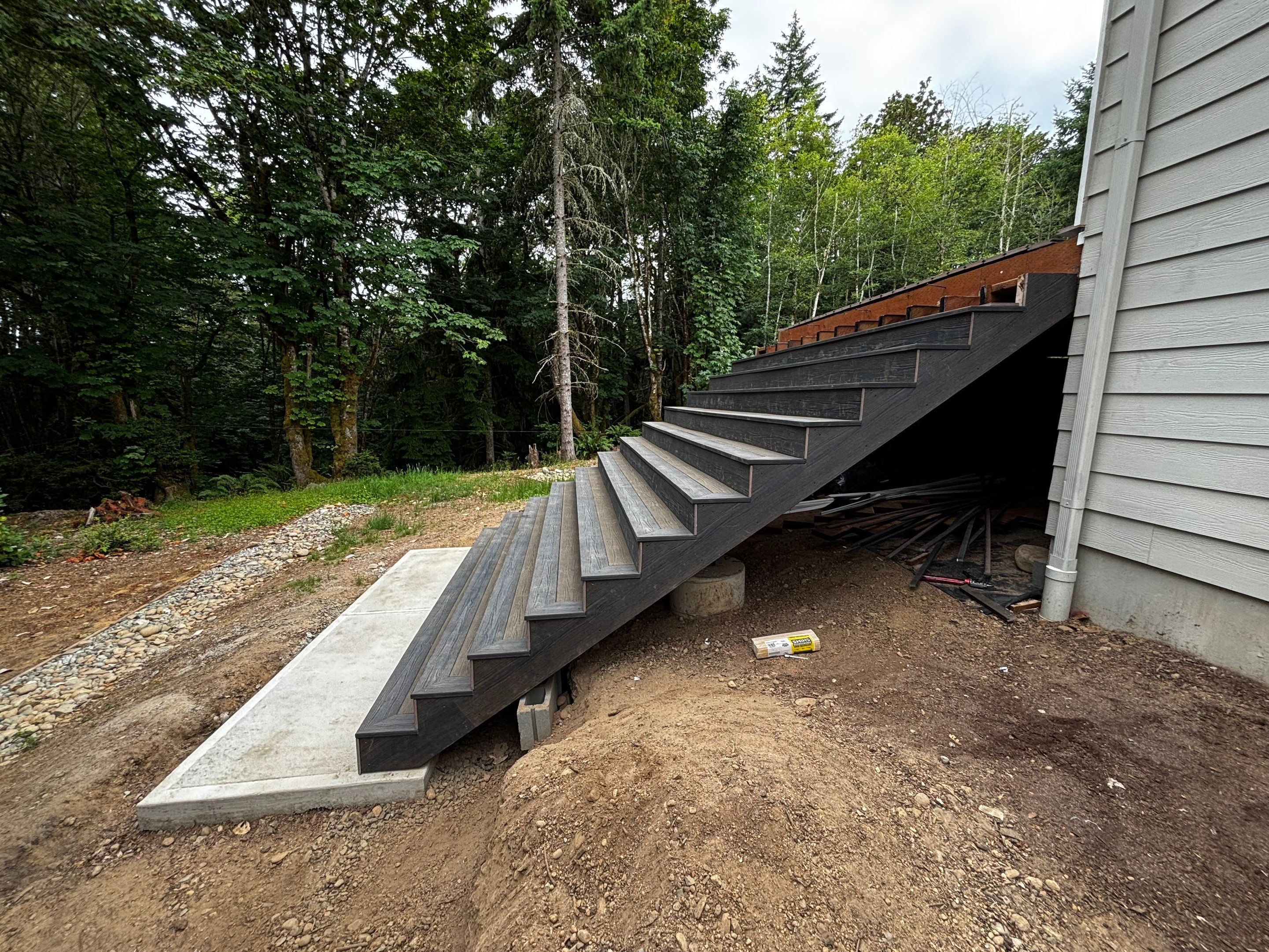Bremerton Covered Deck & Stair Build by KOI Build Co.
