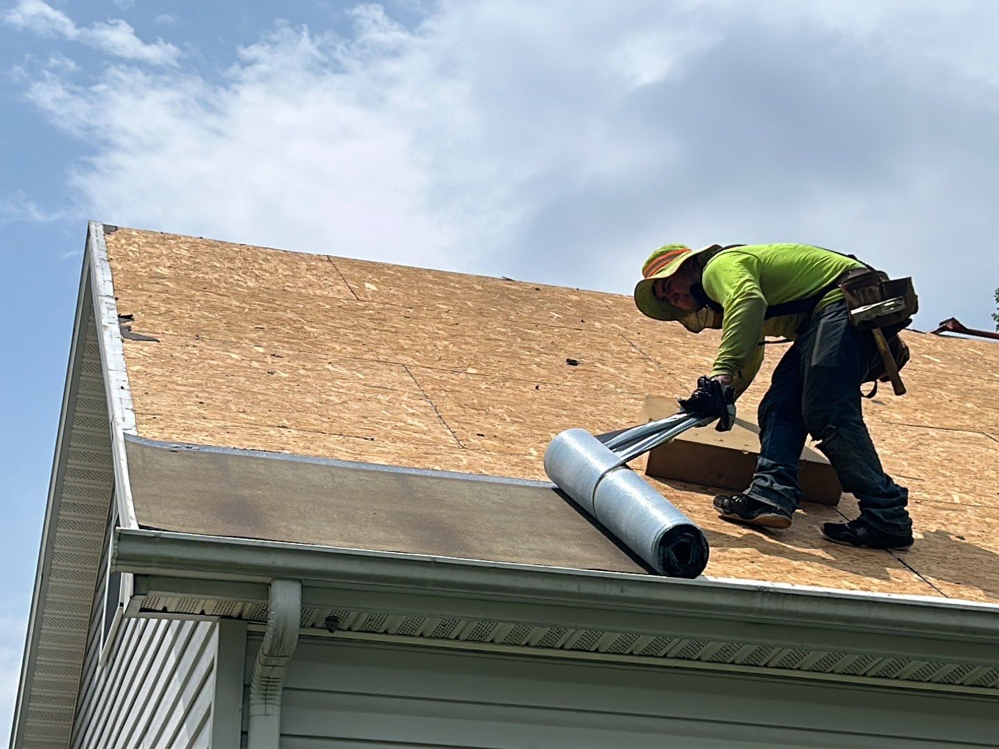 Residential Roofing Installation using Performance Shingles by Mr. Roofer