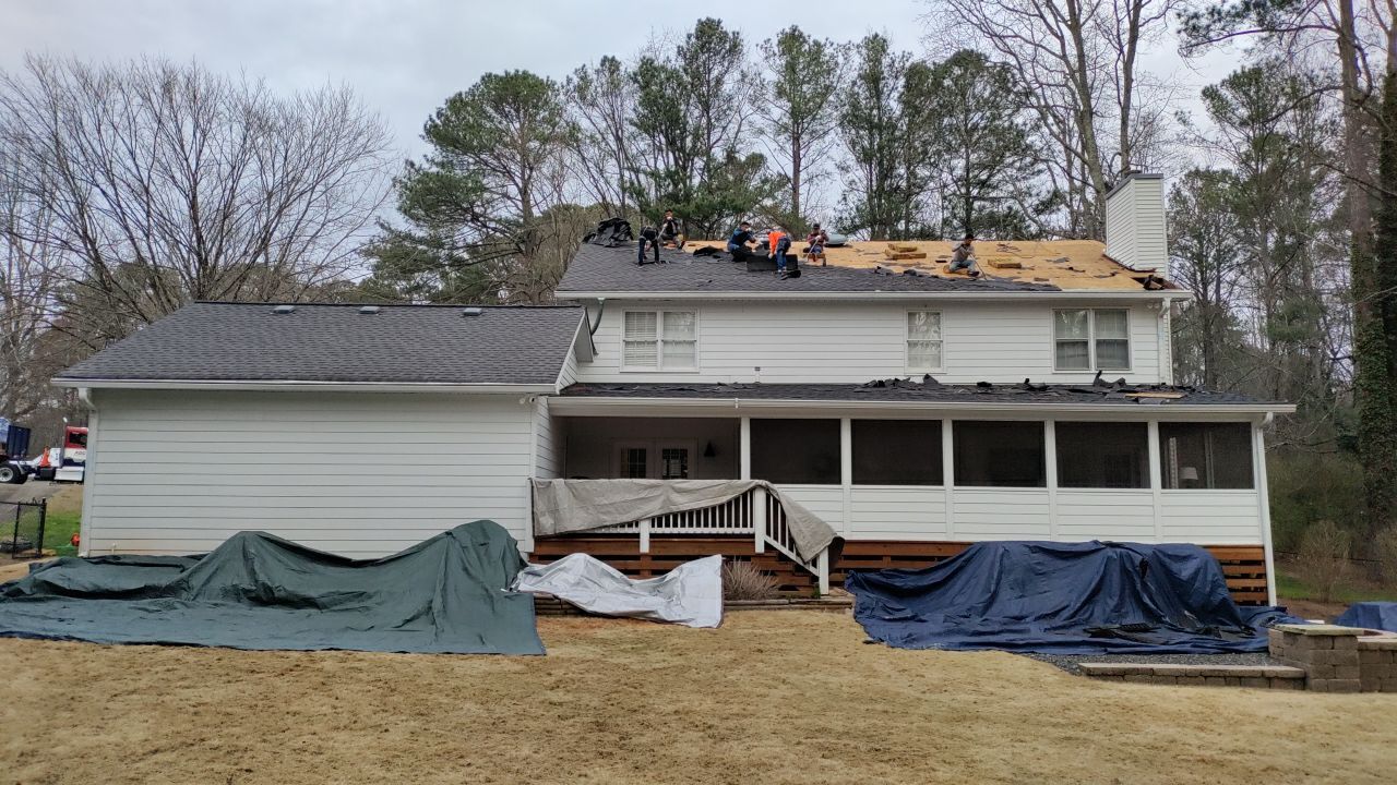 Residential Roofing Installation using Owens Corning by Inspector Roofing and Restoration
