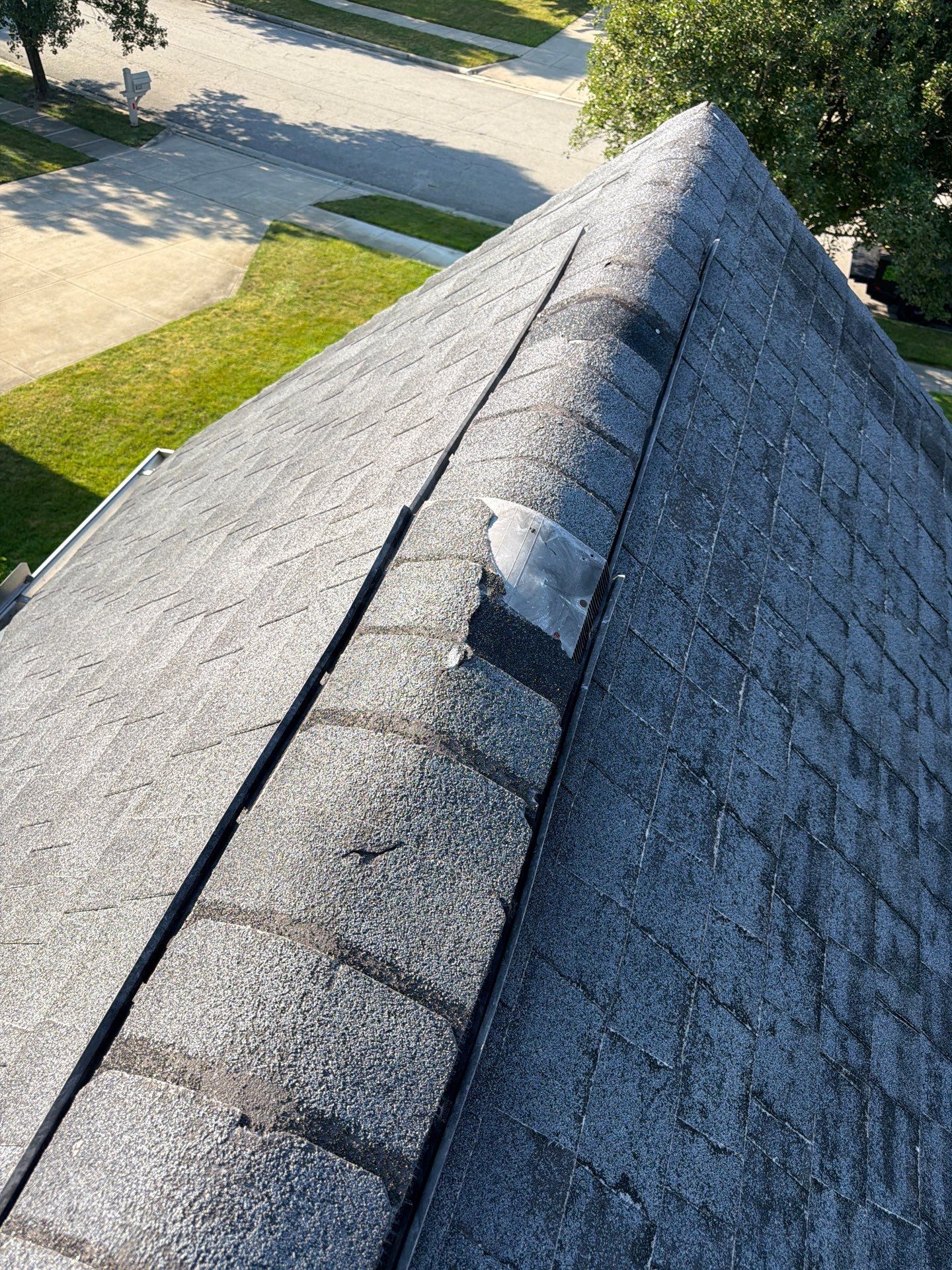 Asphalt Shingle Roof Replacement for Stucco Residence in Westerville by Assured Restoration