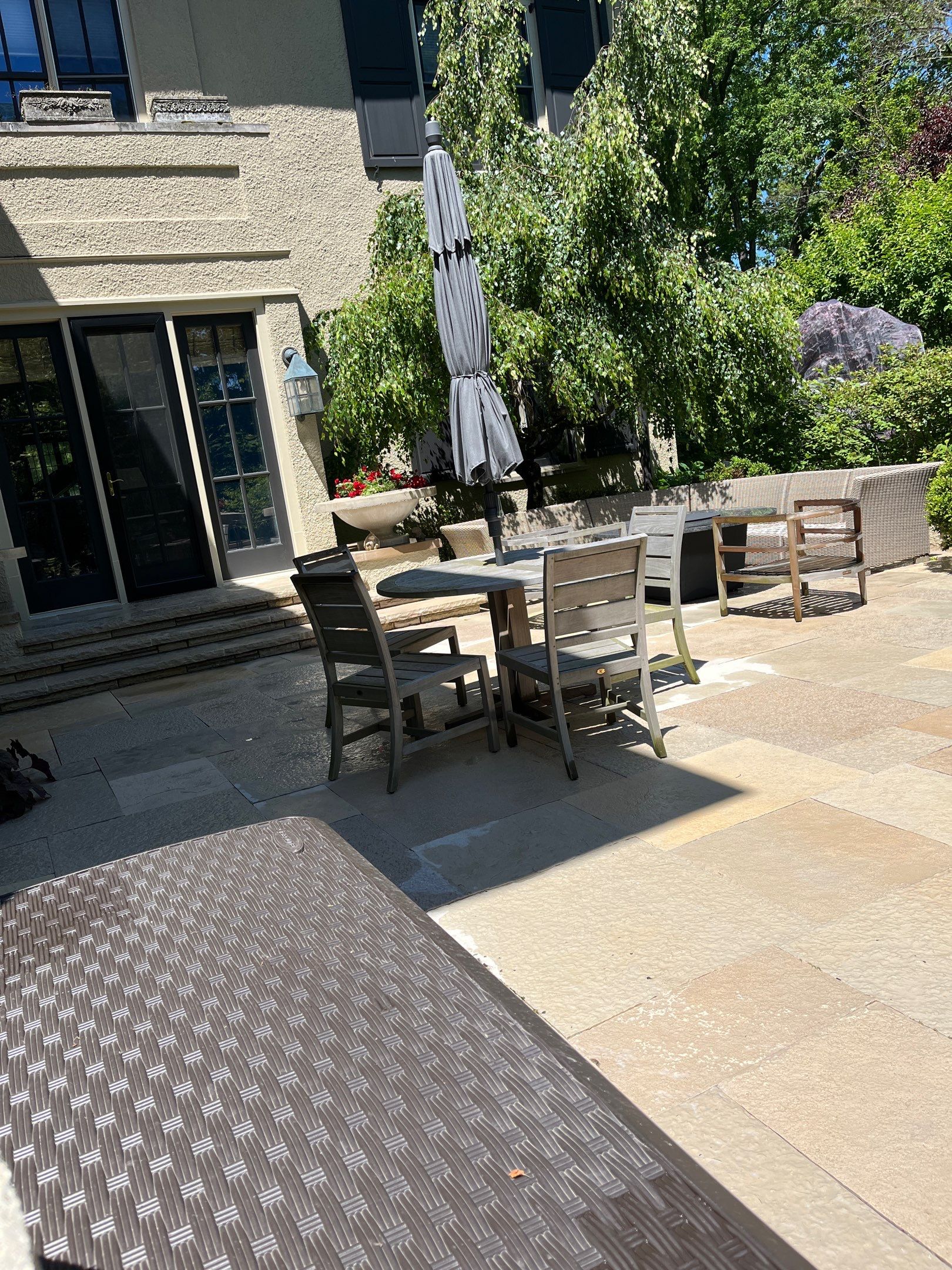 Natural Stone Surface Pressure Washing by Northern Power Washing LLC.