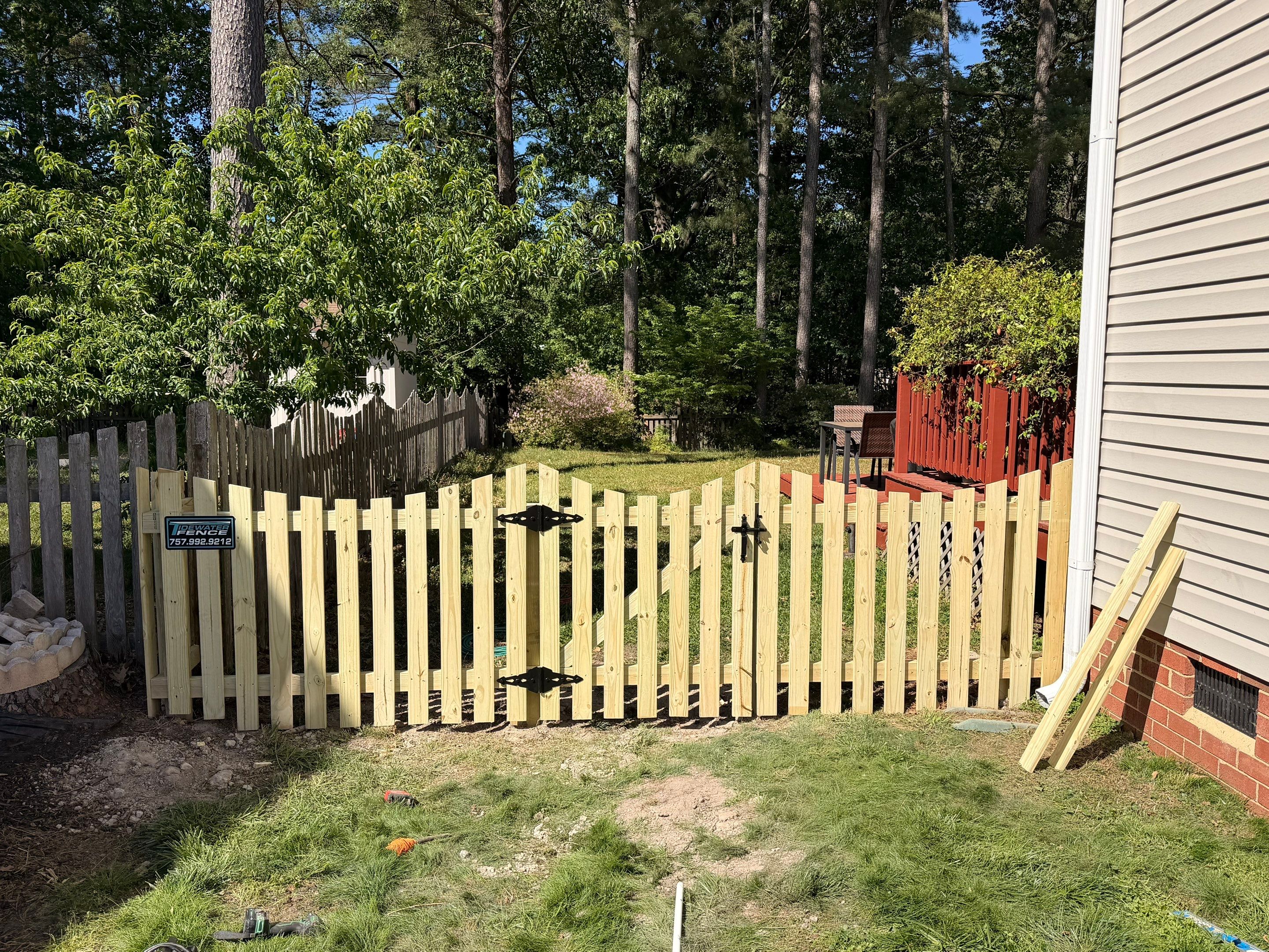 Instant Charm, One Picket at a Time by Tidewater Fence