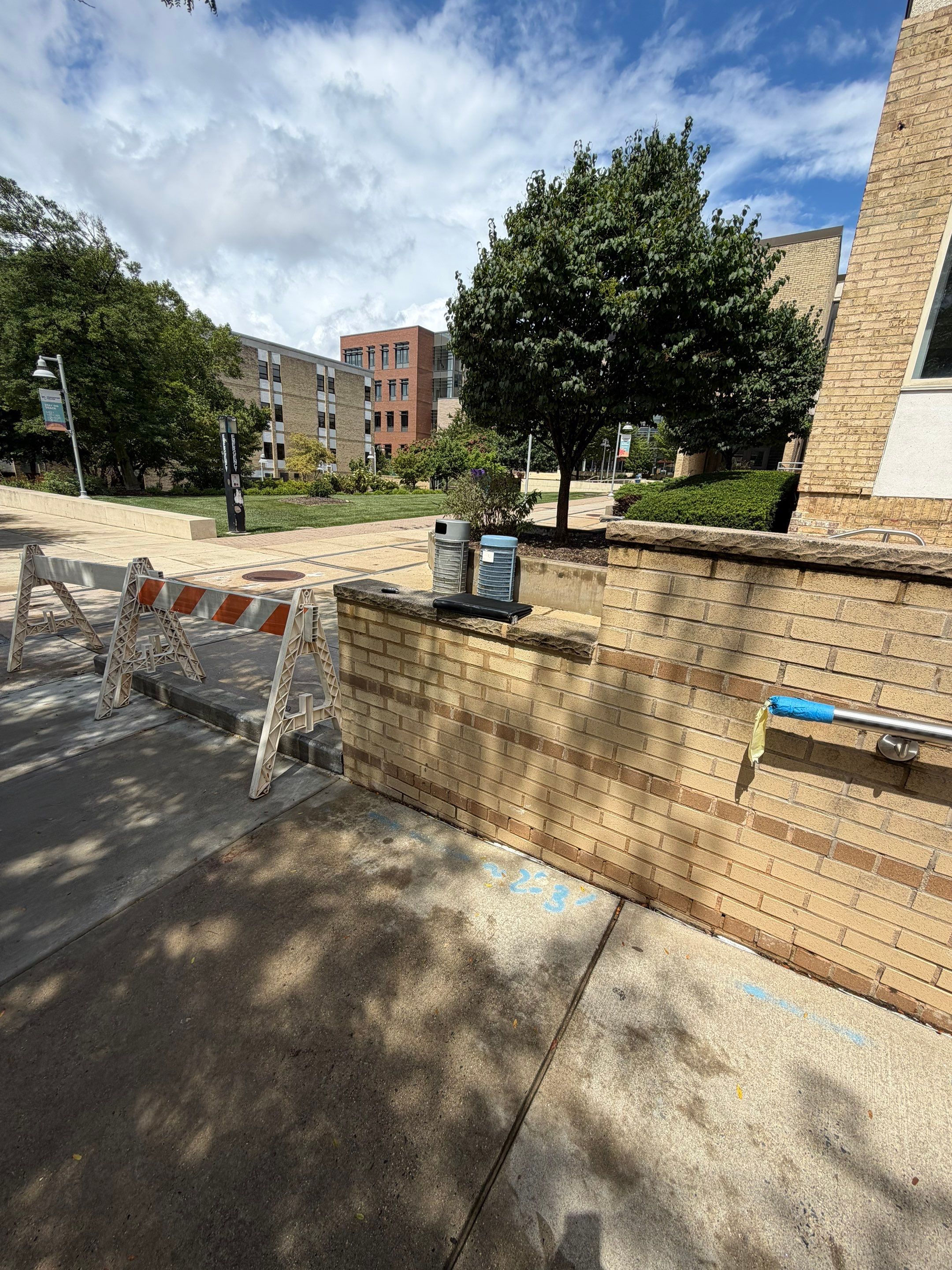 Stainless Steel Guardrail and Mesh Panel Installation in Rockville by Capitol Iron Works