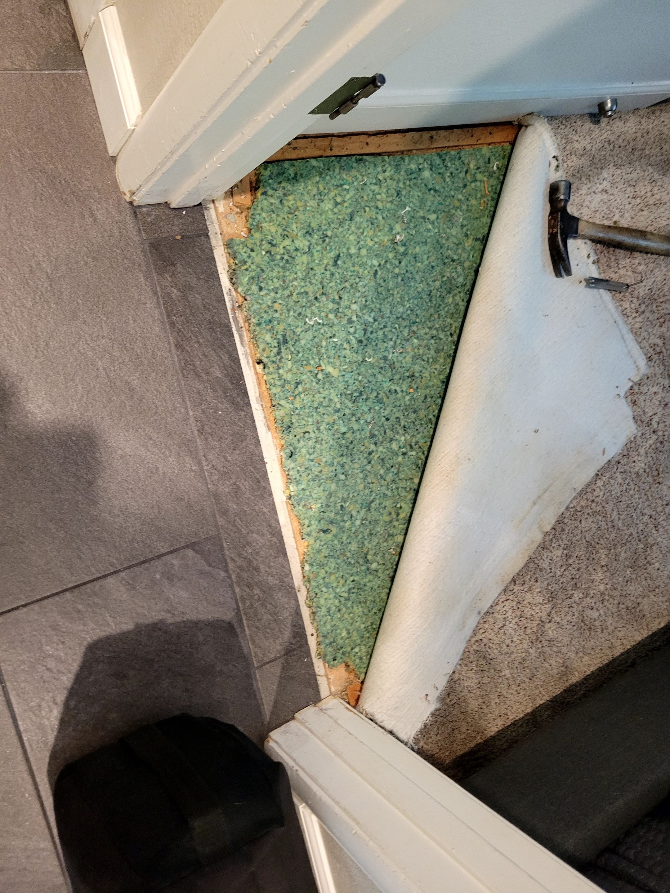Carpet to Tile Transitions for New Flooring by Ardent Carpet Restore LLC