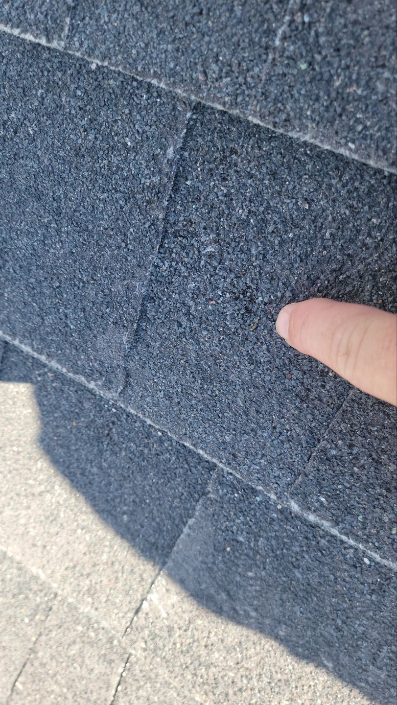Roof Replacement After Hail Damage by ASAP Roofing & Restoration