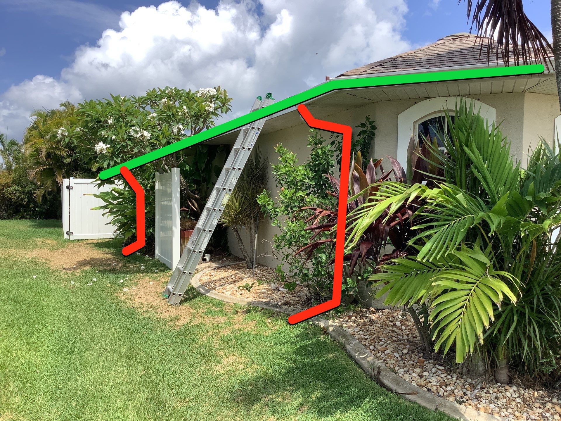 Soffit and Fascia Installation using Vinyl Soffit by Gutter Professors