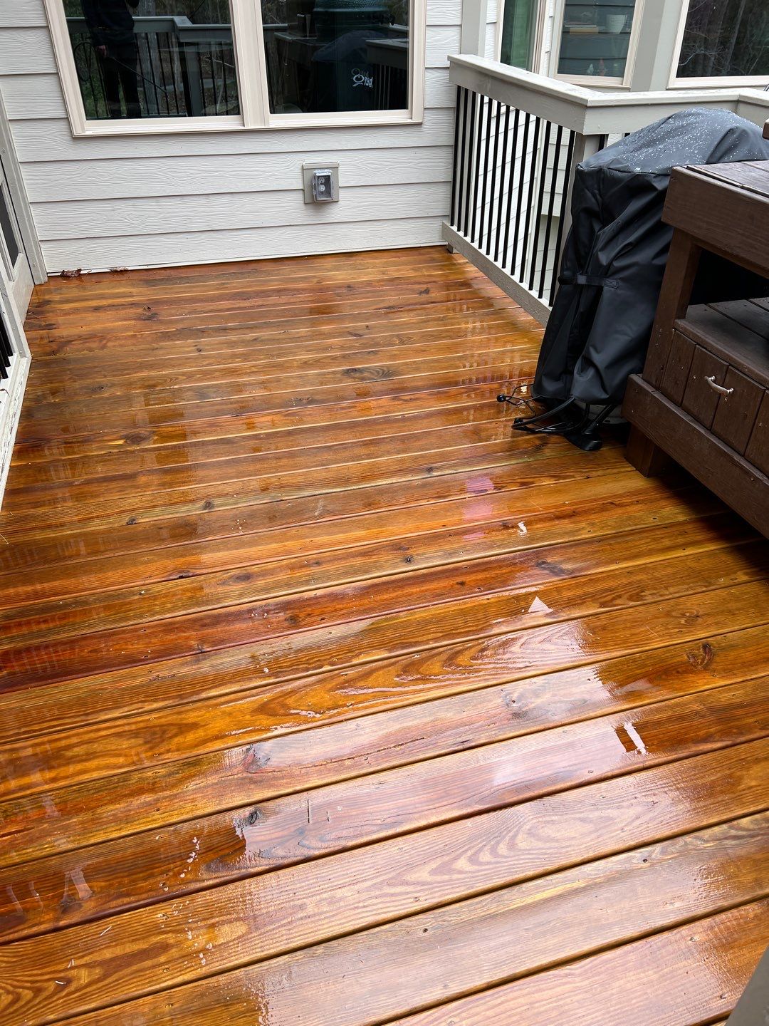 Screened Porch using Wood Sealant by DuraSeal