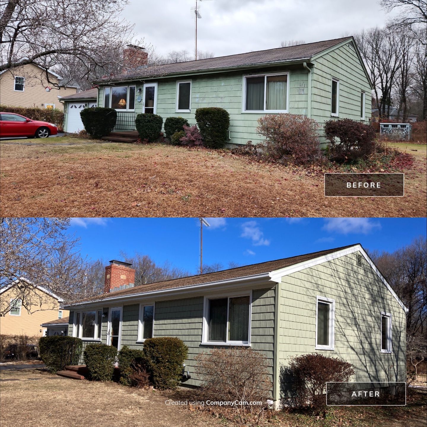 Refreshed Siding with Cert Cedar Impressions D/7 Straight Bottom Perfection, Cypress by DiGiorgi Roofing and Siding Inc