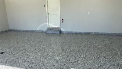Cindy W. gets a new garage floor!