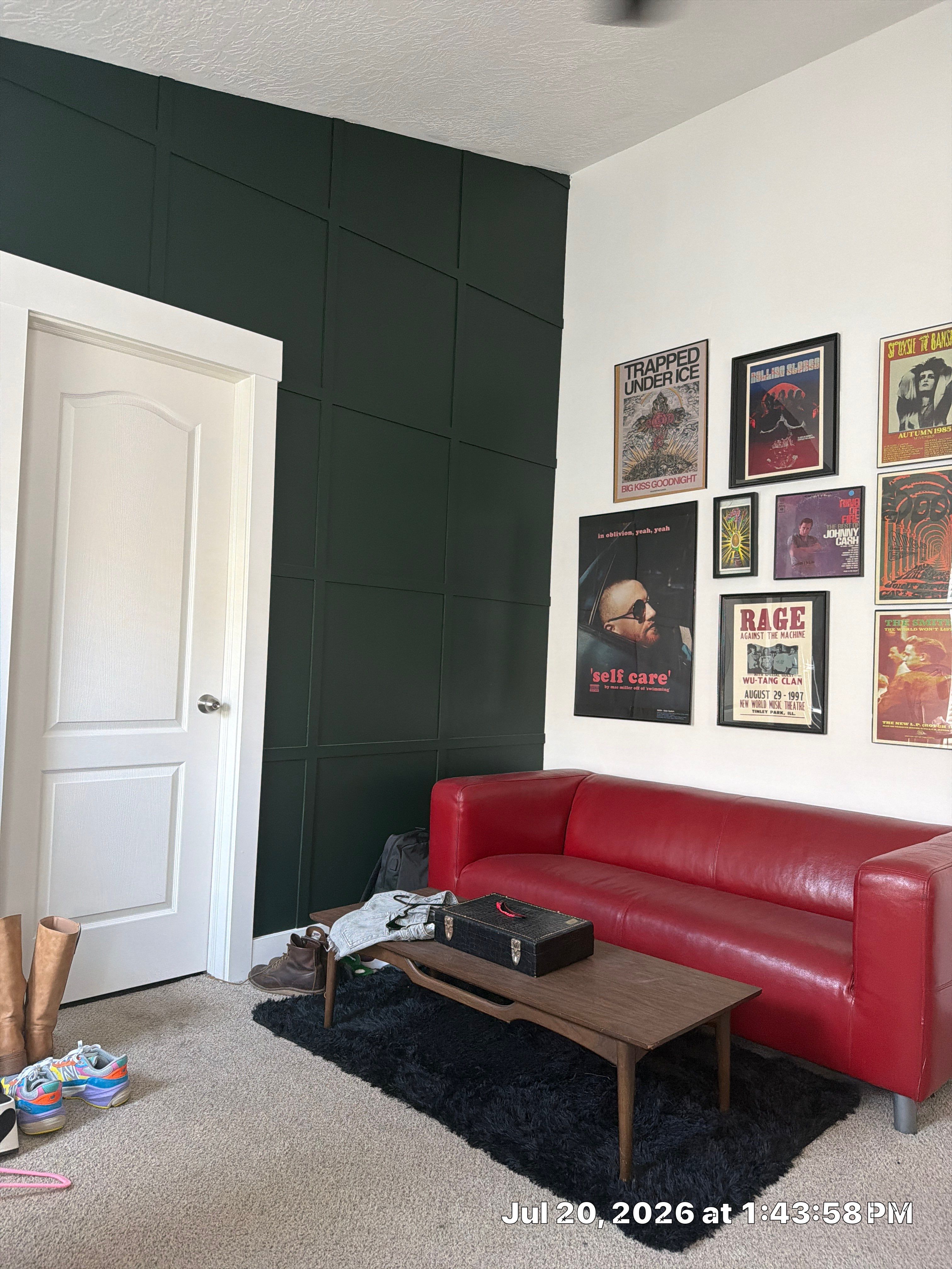 Custom Board and Batten Accent Wall Installation in South Salt Lake by CompanyCam Sales Demo