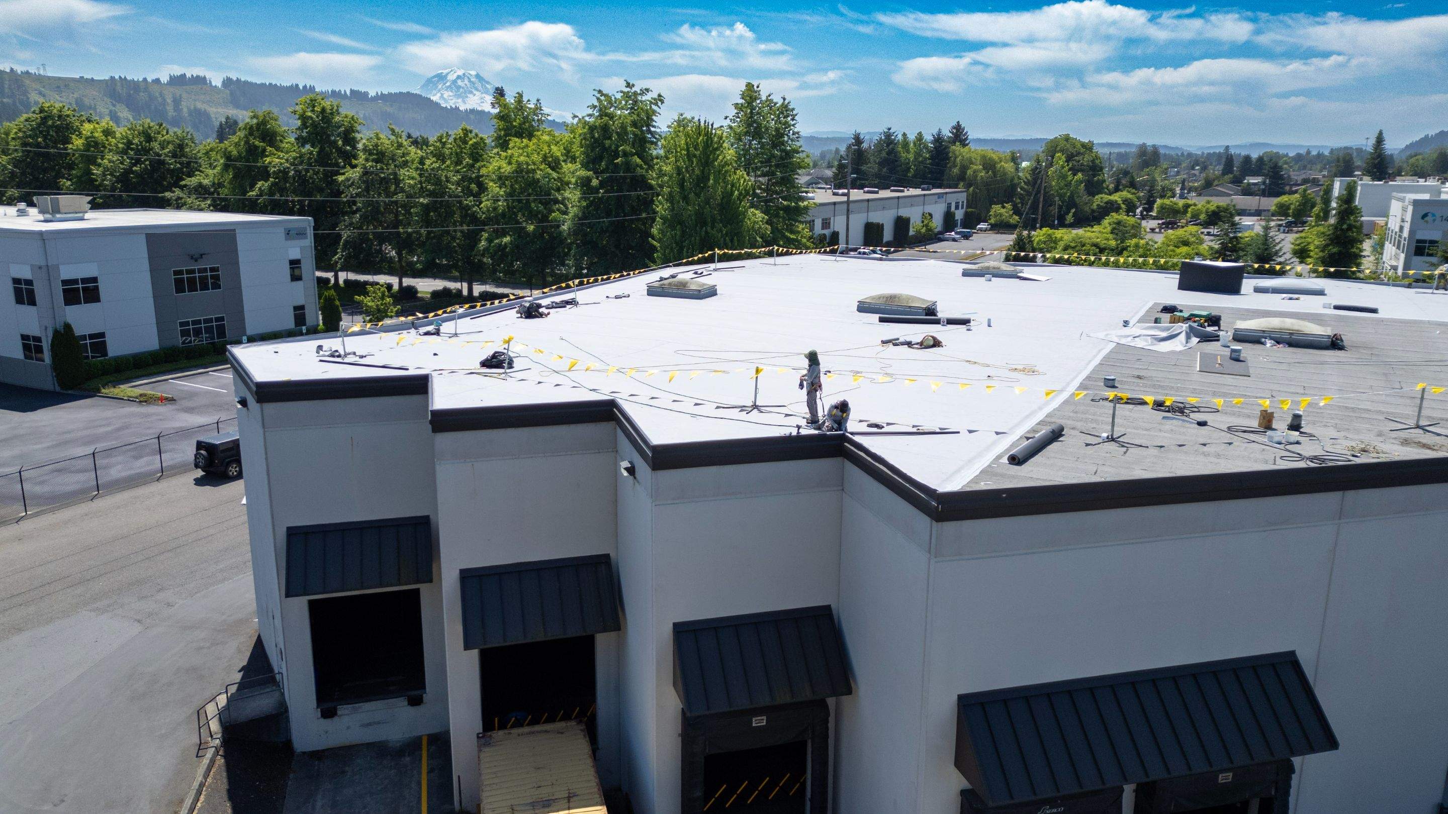 Project in Sumner by Fields Roof Service Inc