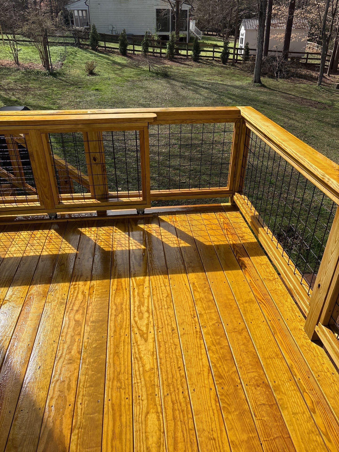 Deck using Wood Sealant by DuraSeal