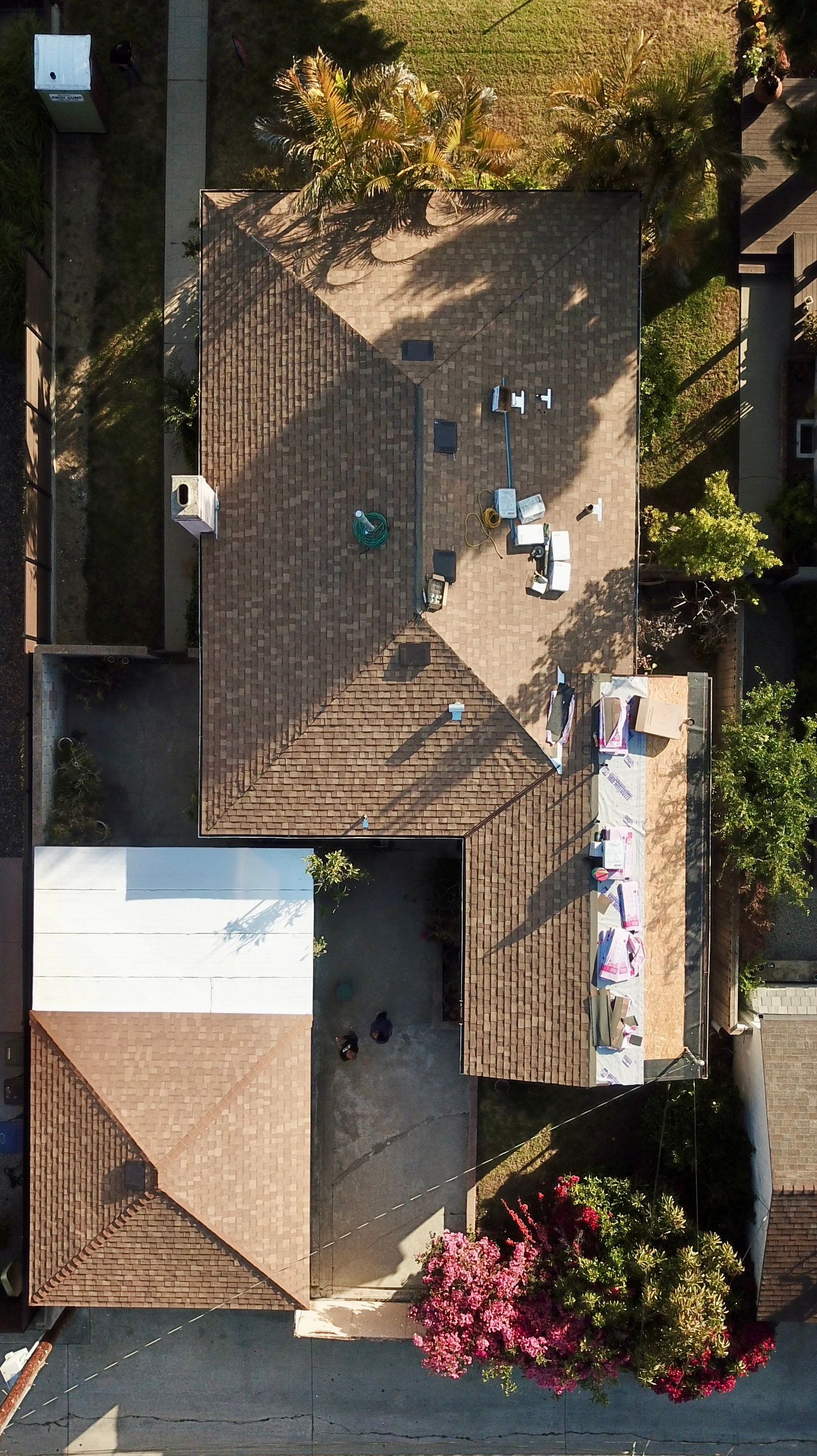 Residential Reroof in Los Angeles by Hull Brothers Roofing