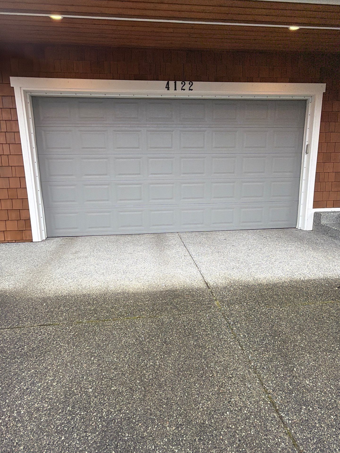 Project in Carnation, WA by Eastside Garage Door