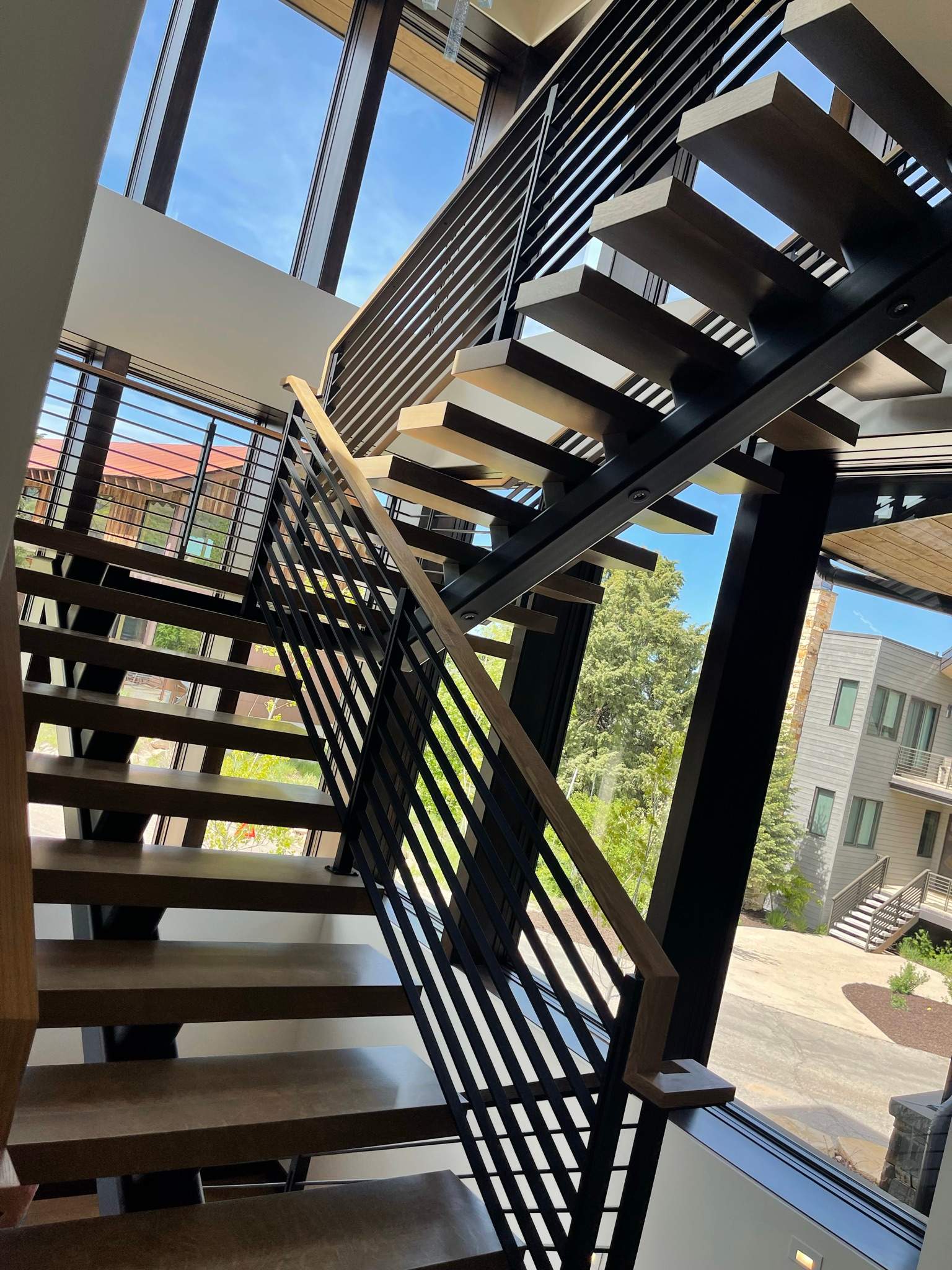 Custom Stairs  by Knox Custom Fabrication