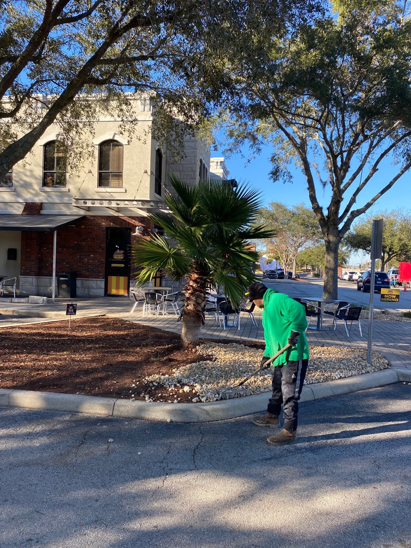 Larry’s Giant Subs | Rock & Mulch by ProGreen Services