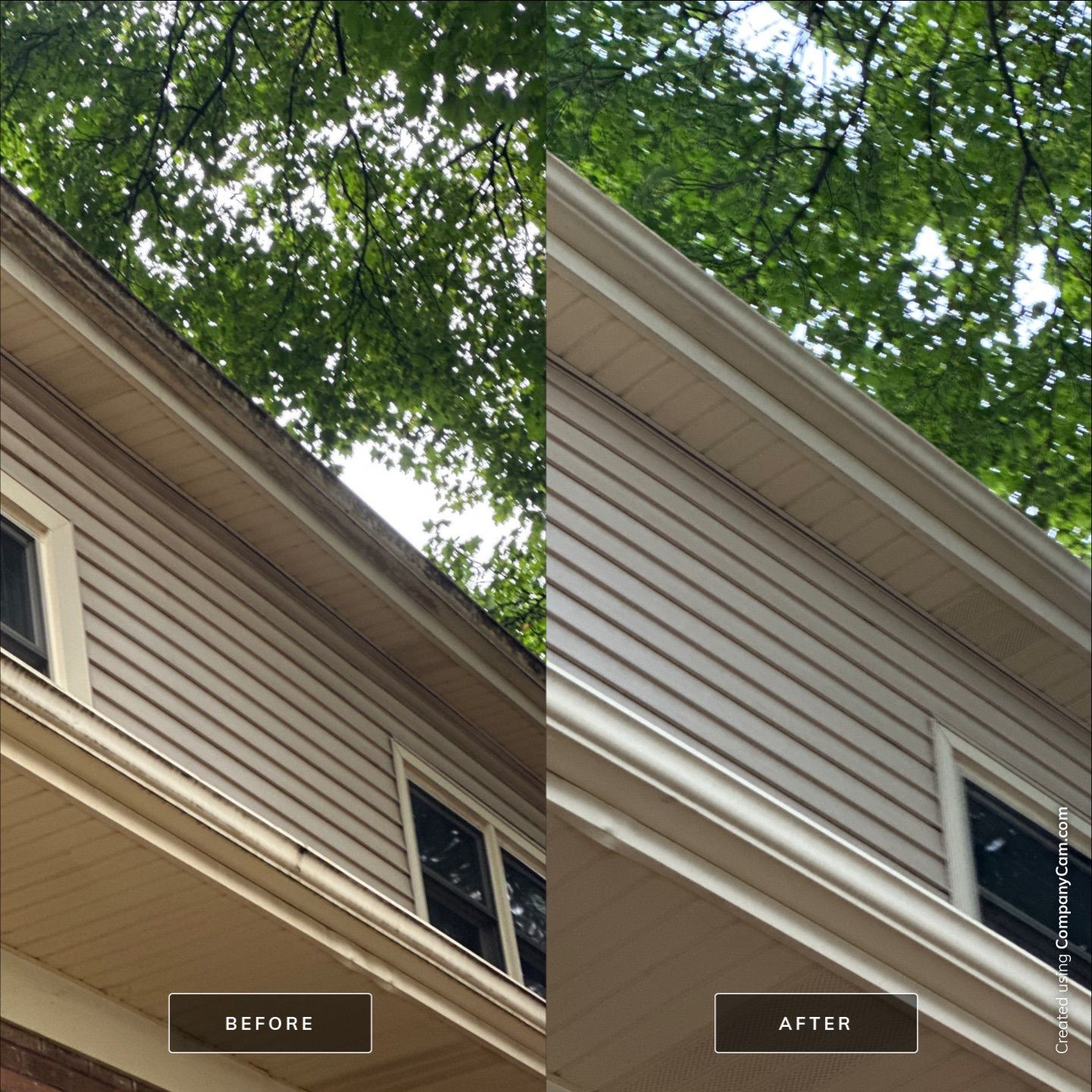 Project in Arlington Heights by Simmons Power & Soft Washing