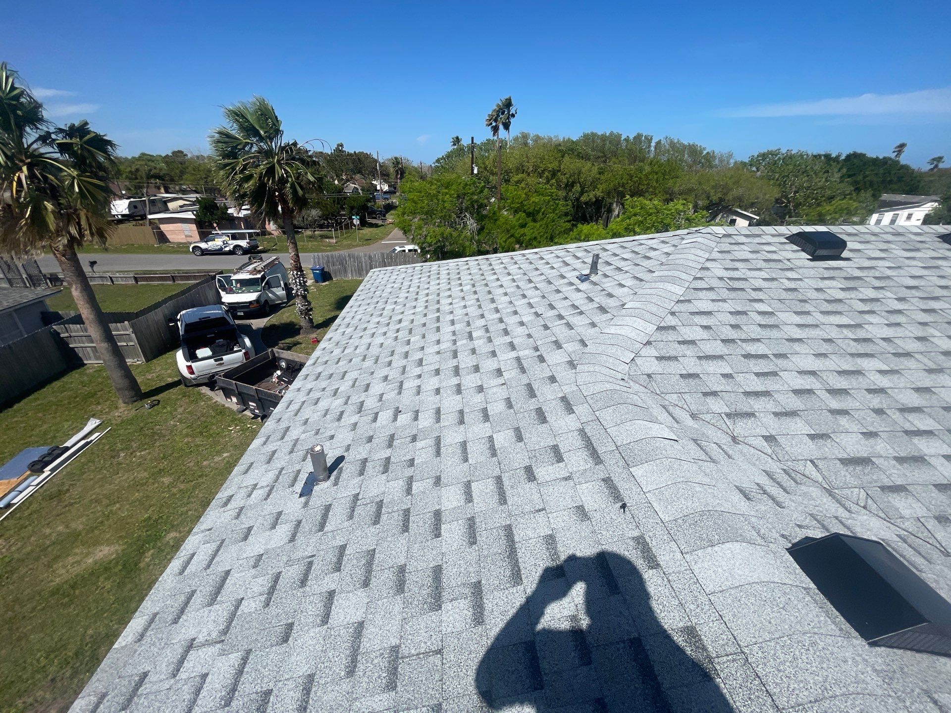 Residential Roofing Installation using IKO Cambridge Dual Gray by Lighthouse Roofing