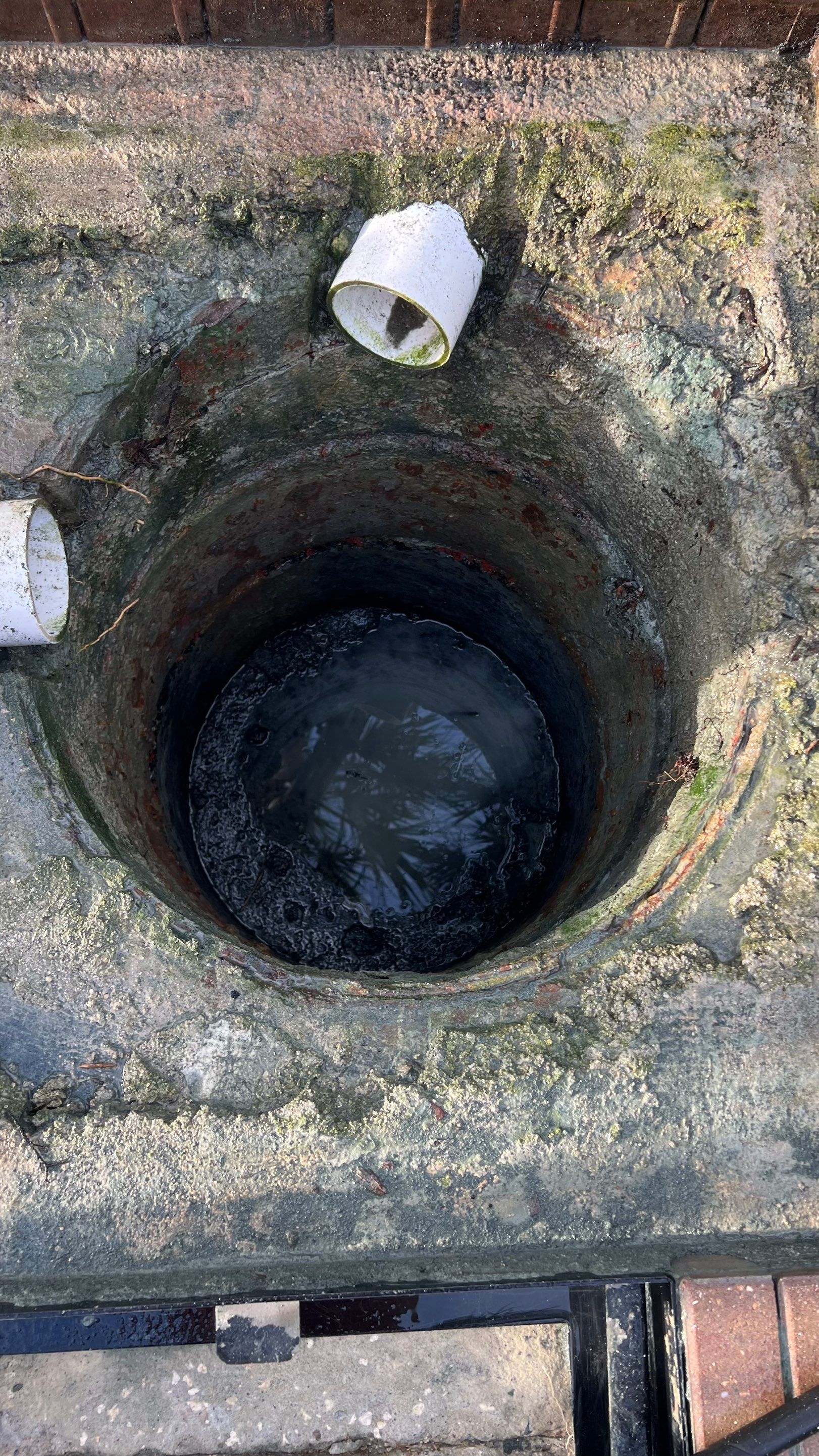 Cleaning Tennis Court Catch Basins by Don Mar, Inc. Storm Water Solutions