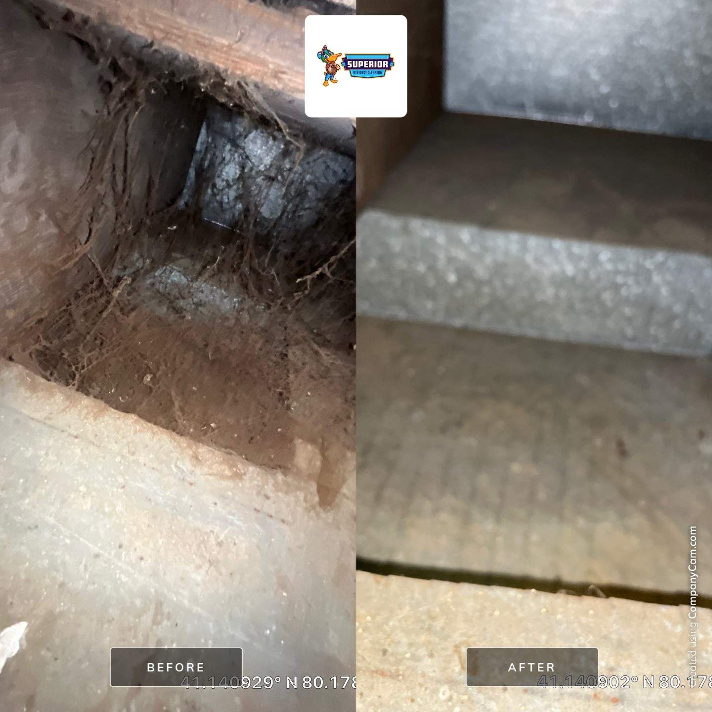 Air Duct Cleaning With a Vacuum Truck in Mercer, PA by Superior Air Duct Cleaning