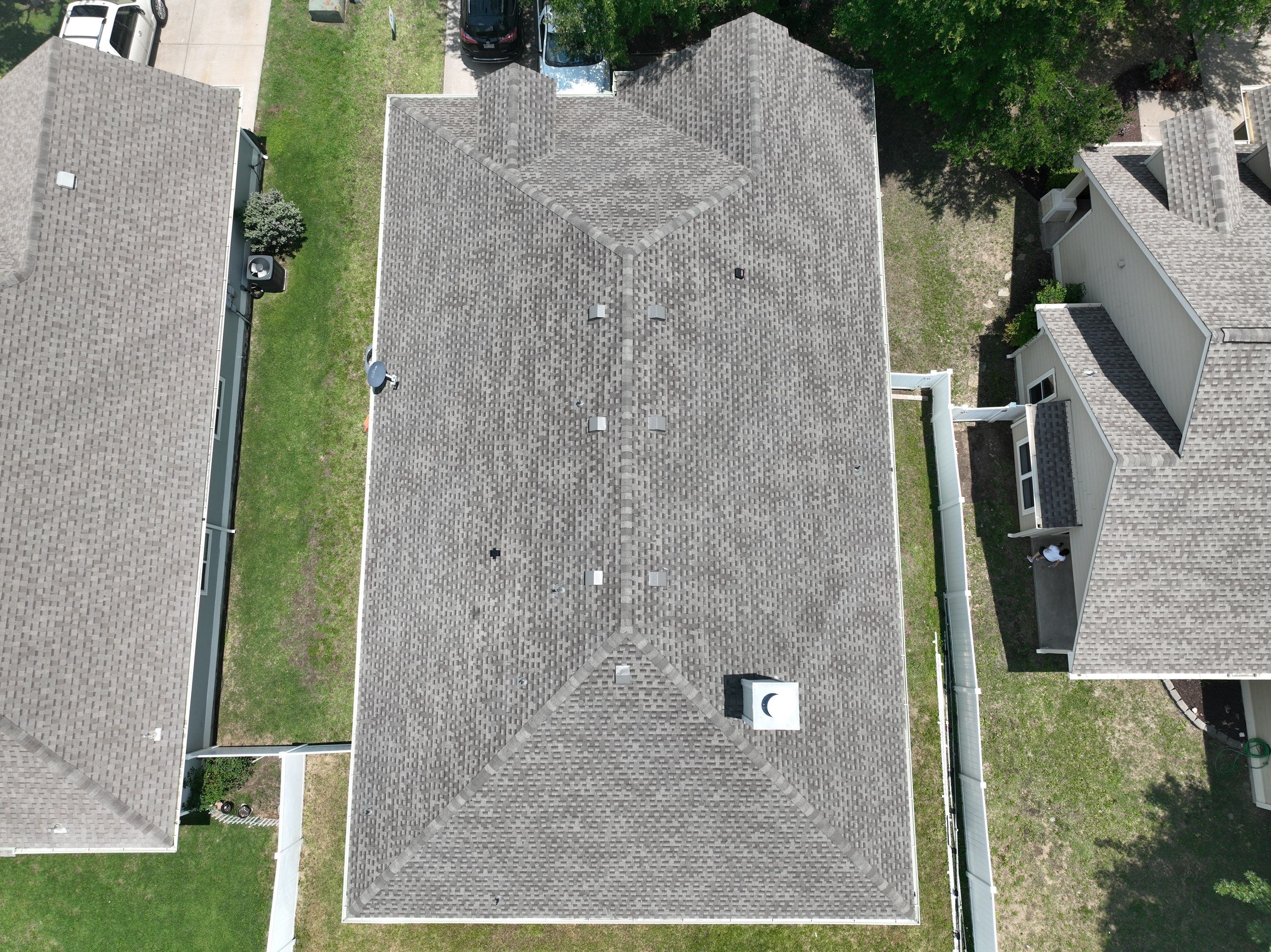 Residential Roofing Installation using GAF Timberline HDZ Weathered Wood by OneSource Roofing and Restoration