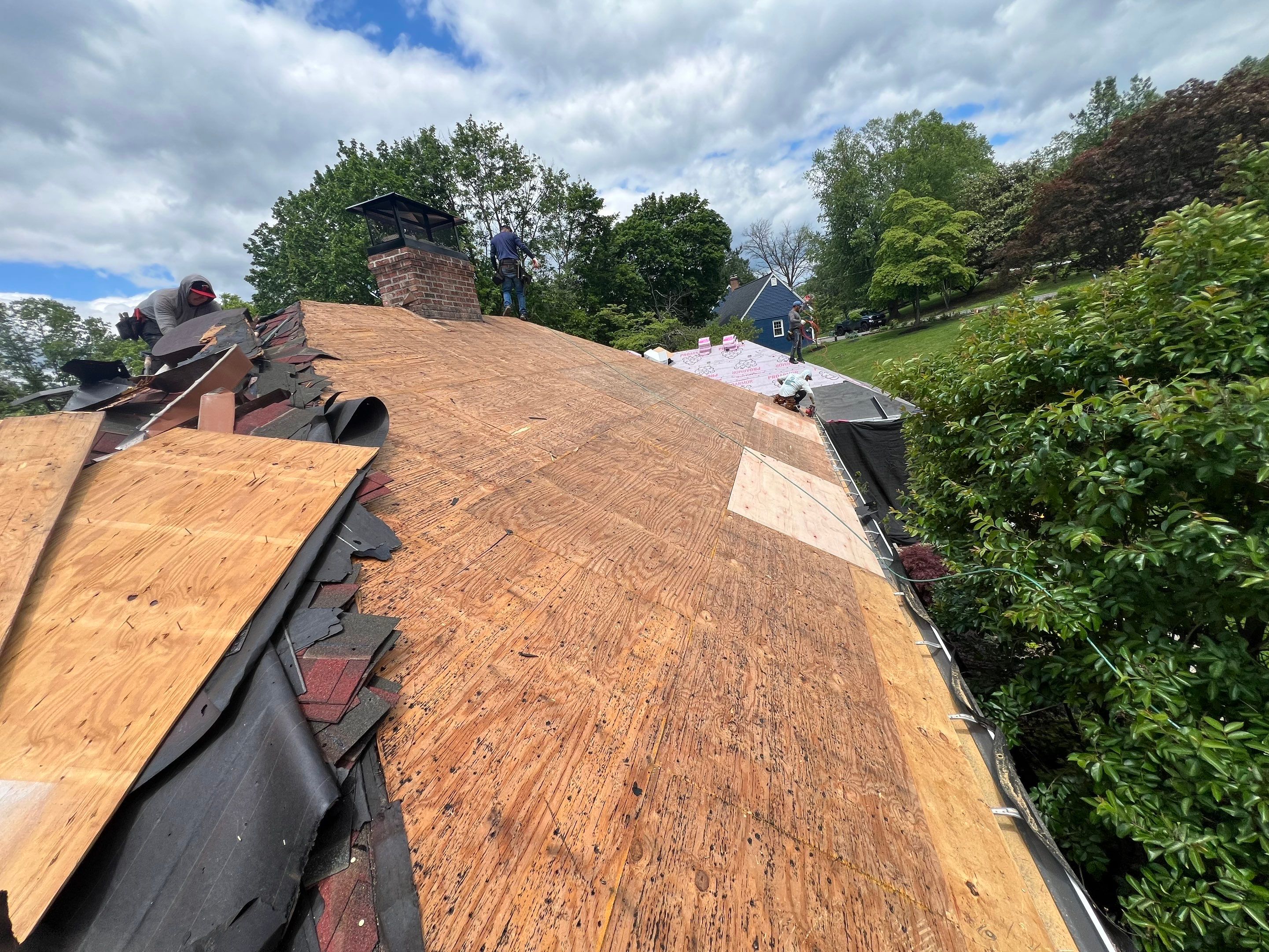 Residential Roof Replacement and Sheathing Repair in Frederick by Frederick Roof Repair