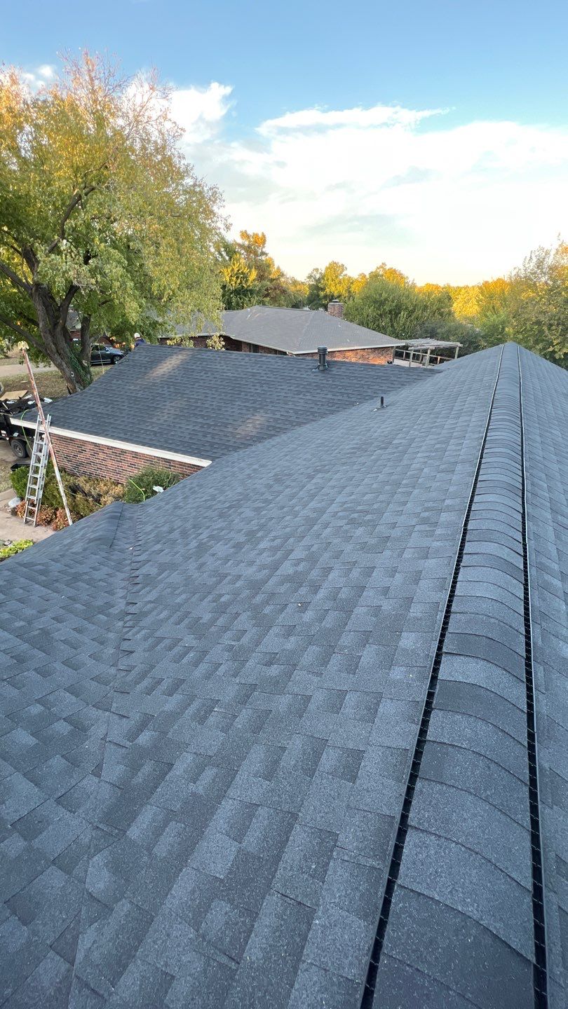 Residential Roofing Installation using GAF Natural Shadow  by A & H Roofing and Contracting
