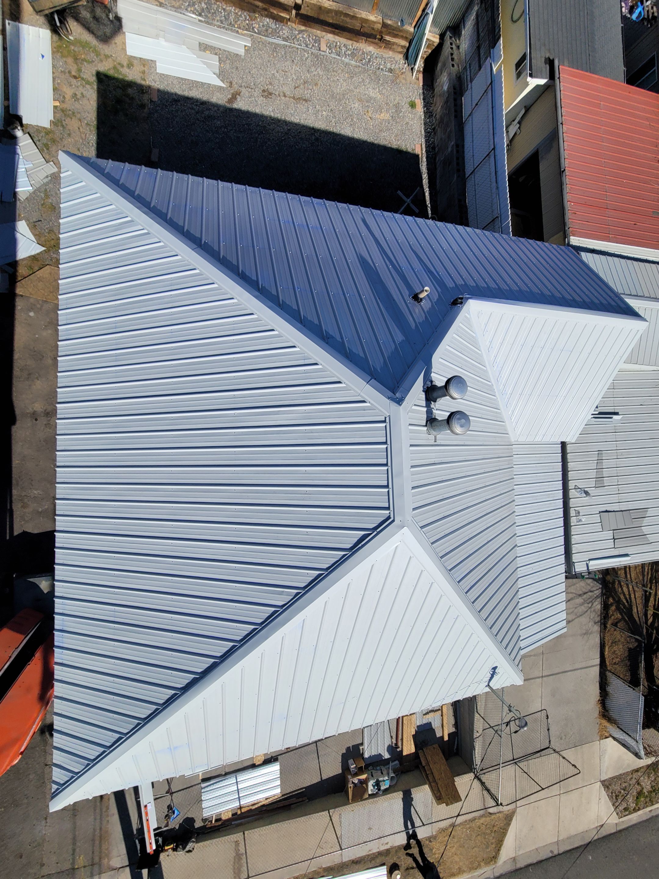 Residential Roofing Installation using Delta Metals by Bros Roofing