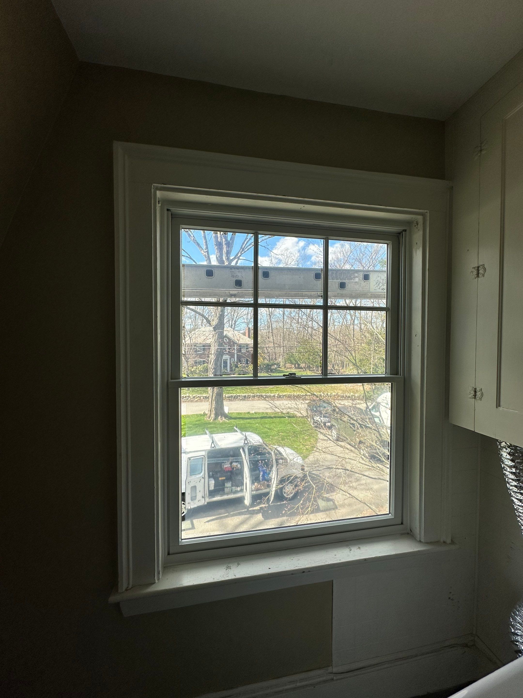 White cedar shingles and windows in Wayland, MA by UBrothers Construction