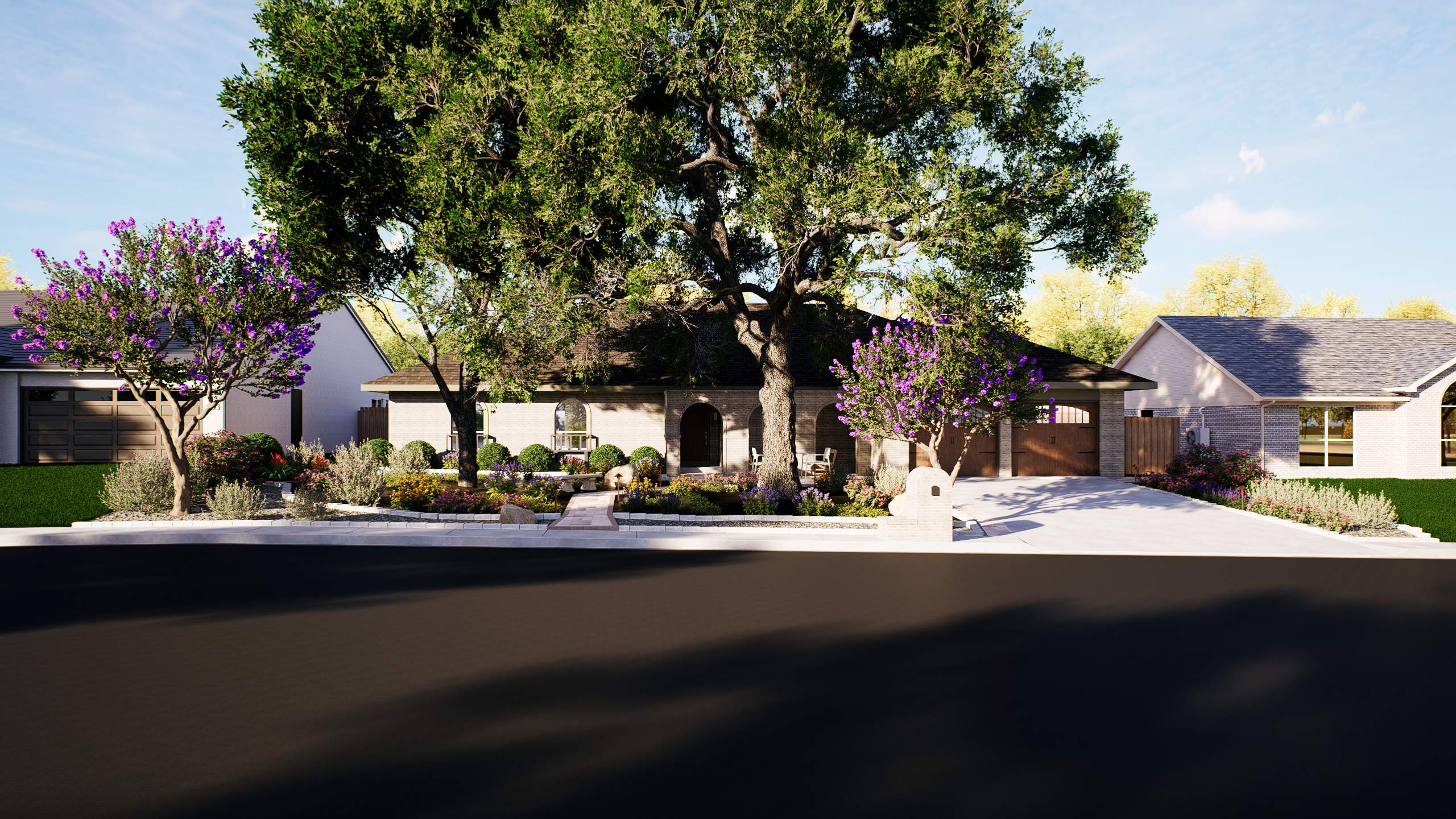 3D Design Render, San Antonio TX by Hole In One Lawns, LLC