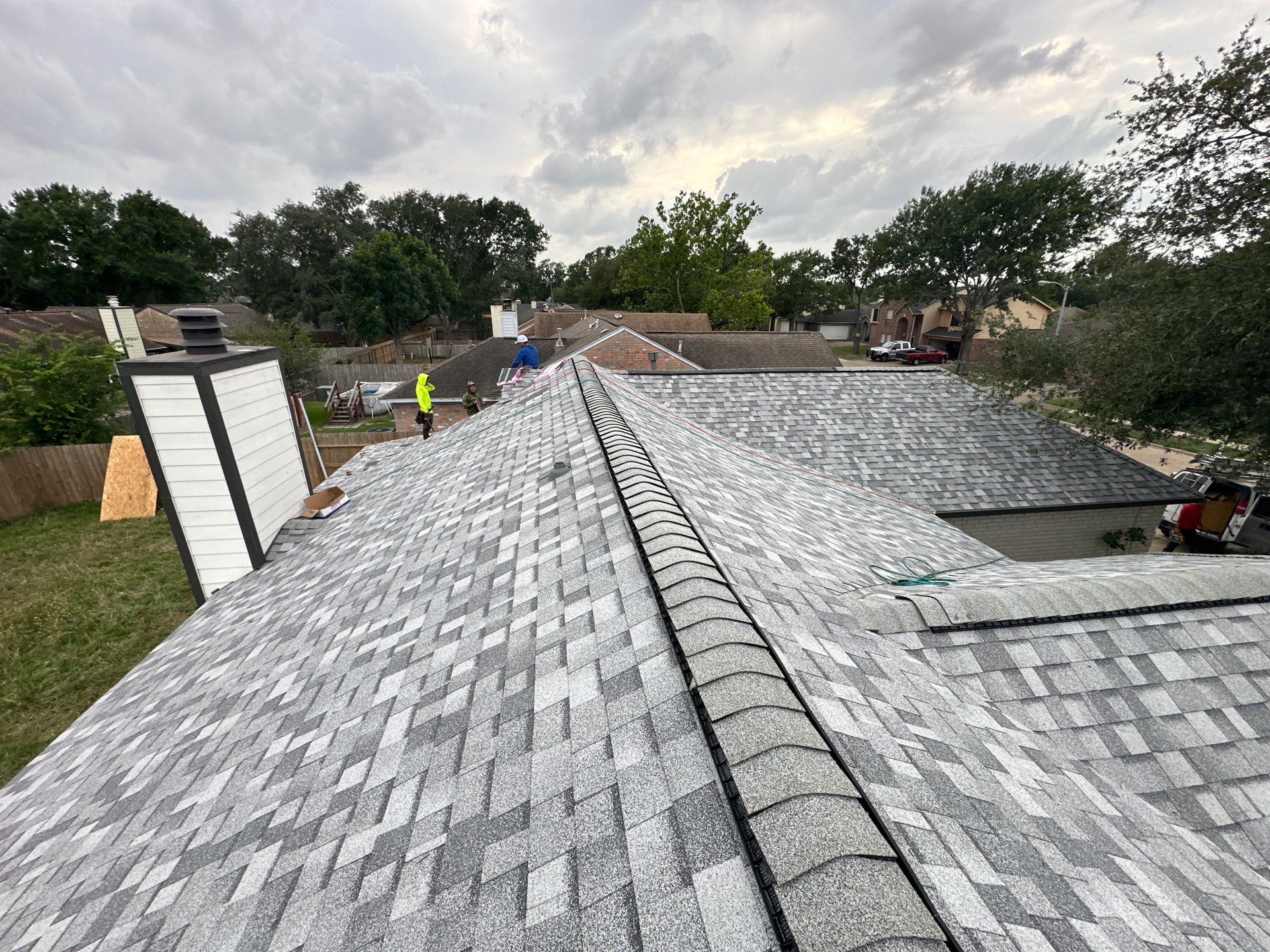Project in Katy by Motion Roofing