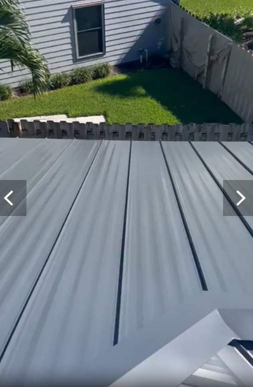 24ga 1" Nail-Strip Charcoal Gray  by Total Roofing System The Metal Roof Experts