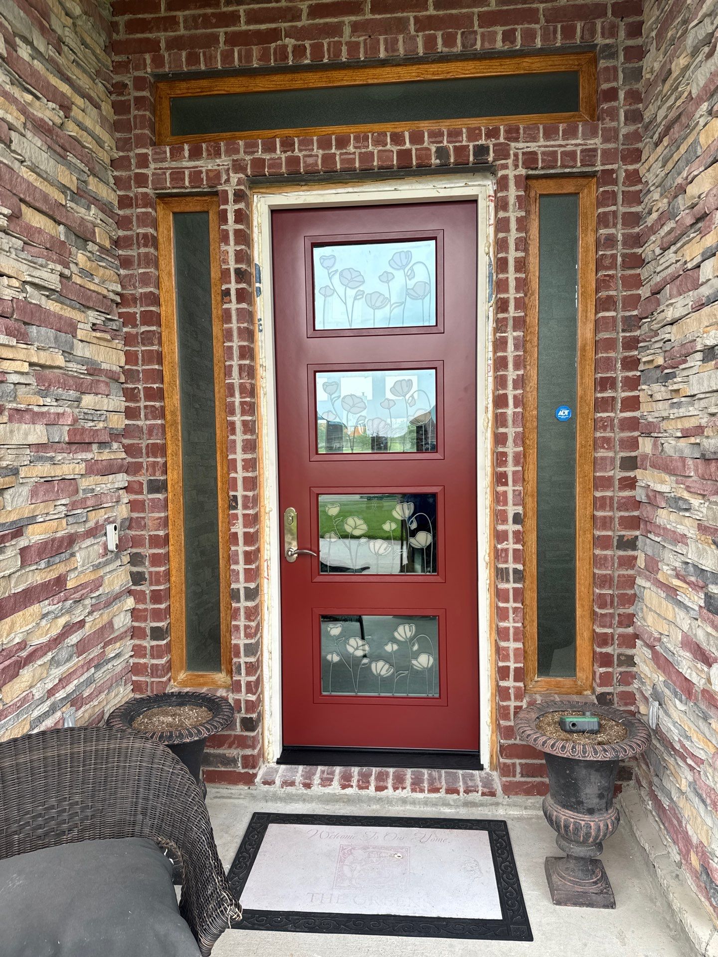 Beautiful Custom Door by Bayfront Roofing and Construction
