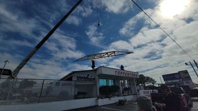 Commercial Roof Replacement and Structural Framing in Cocoa, Florida for TopperTown
