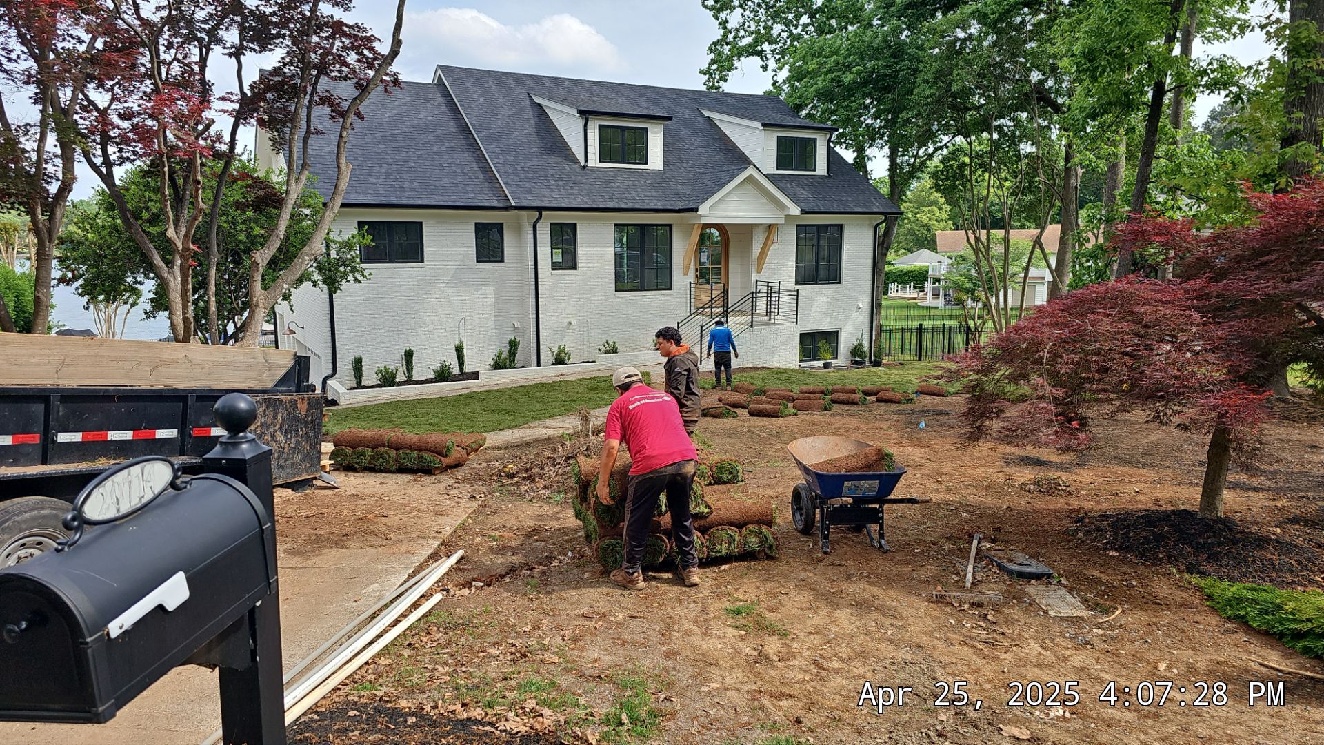 Hardscape Installation using Irrigation by Carolina-Metro Landscape, Inc